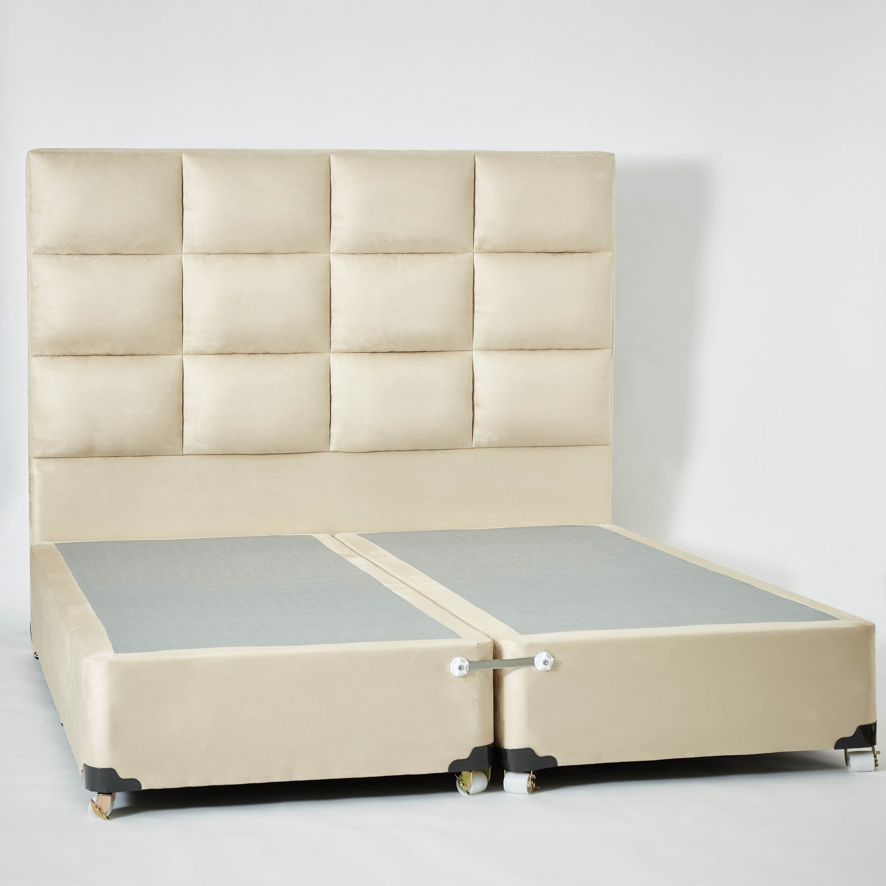 سرير سوبر كينج بتنجيد مربعات - آي كولبي من موڤو - 200x200 سم-hbxbedroom-bedsandbedsets-beds-superking-image-6