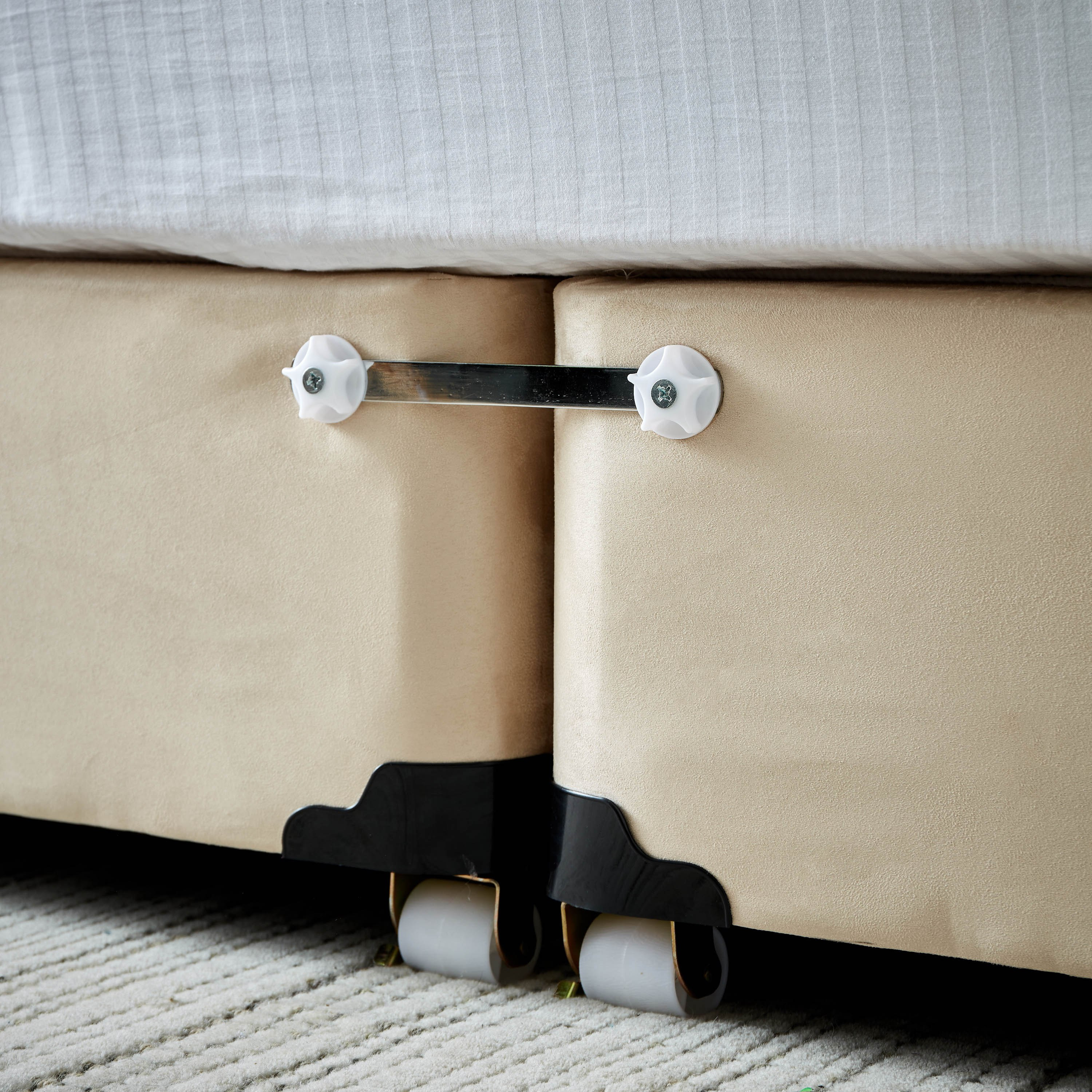 سرير سوبر كينج بتنجيد مربعات - آي كولبي من موڤو - 200x200 سم-hbxbedroom-bedsandbedsets-beds-superking-image-8