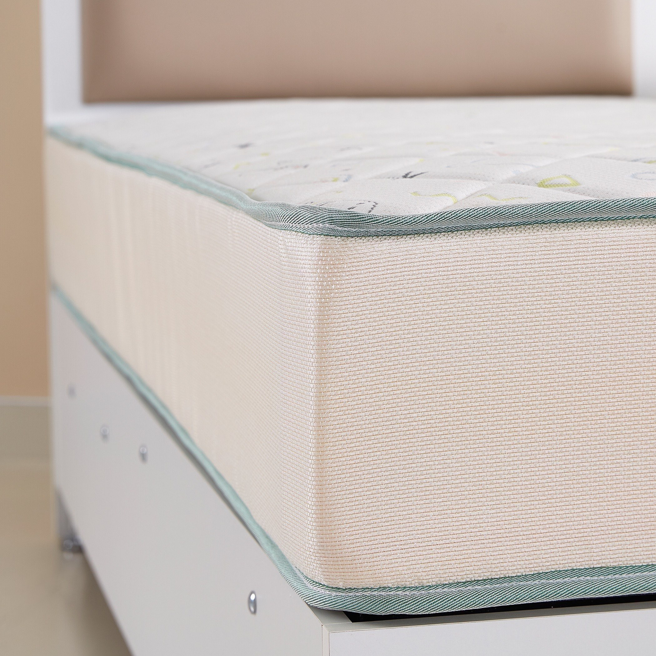 مرتبة مراهقين توين إسفنج ونوابض حلزونية من آي هابي - 120x200x22 سم-hbxfurniture-mattresses-twin-image-4