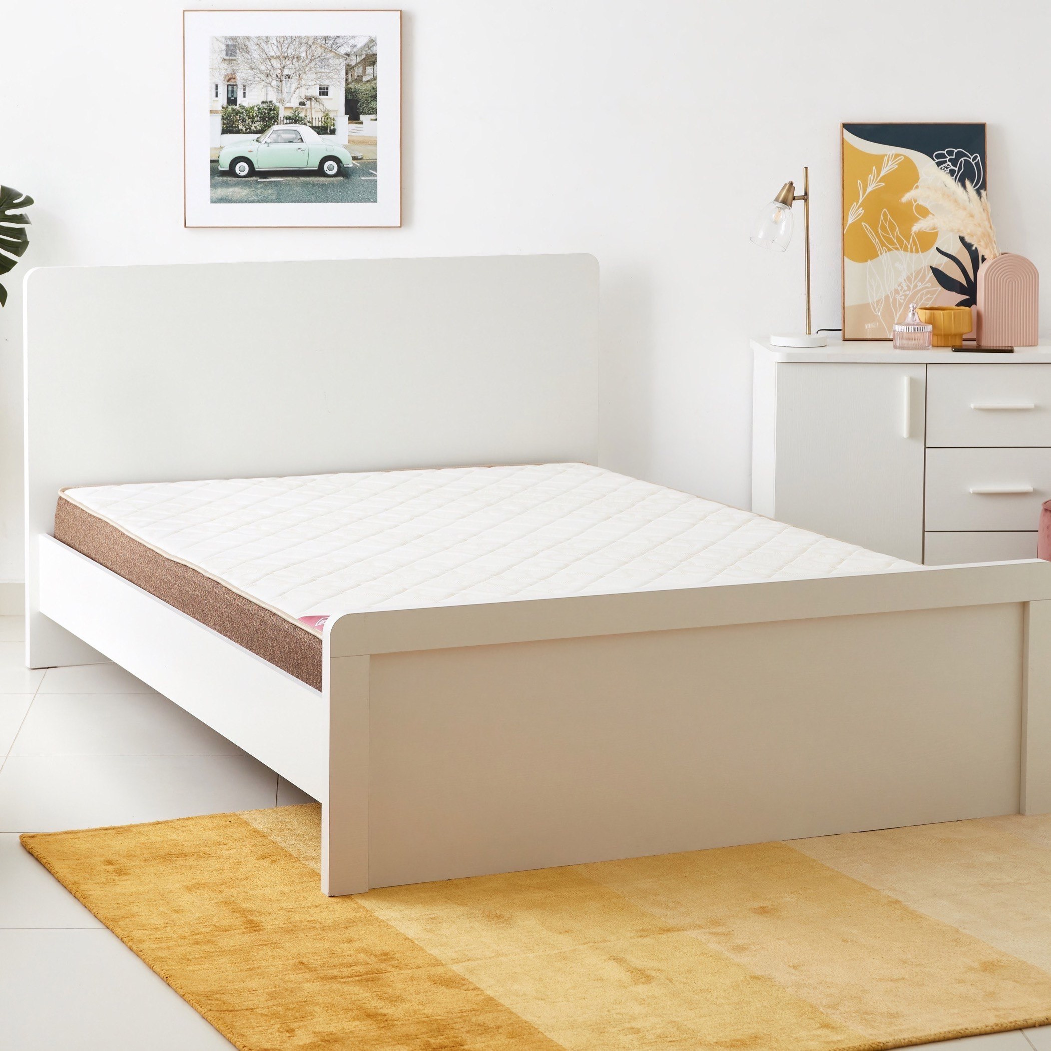 مرتبة طبيّة كينج ميموري فوم مجدّد وفيسكوز  من آي سباين سبّورت - 200x200x16 سم-hbxfurniture-mattresses-king-image-2