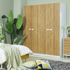 Lyon 4-Door Young Wardrobe without Mirror