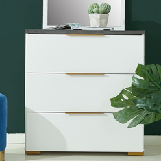 Fondi 3-Drawer Young Dresser without Mirror