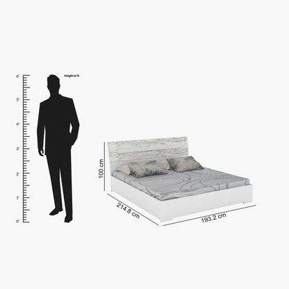 Novara 5-Piece King Bedroom Set - 180x200 cms