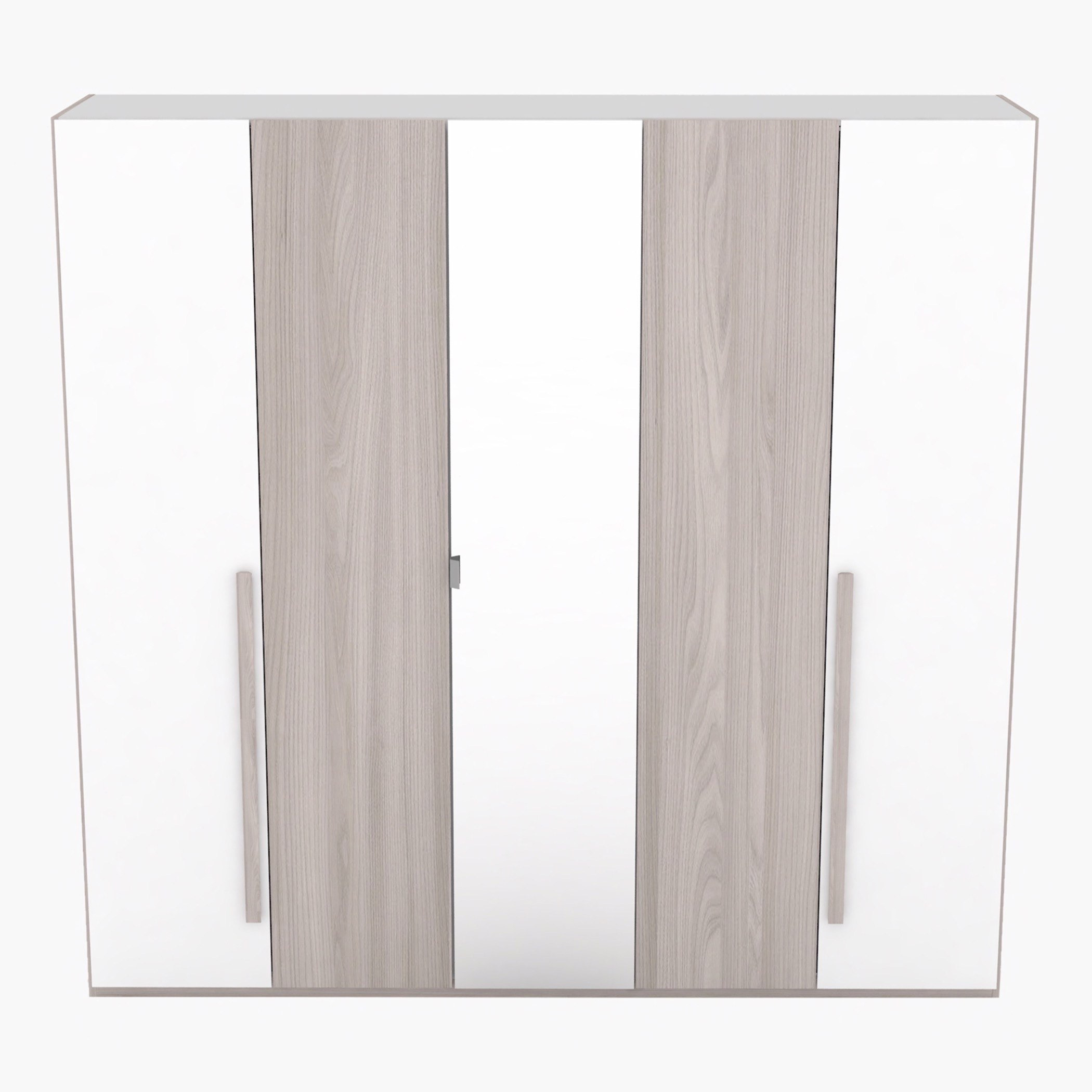 دولاب بـ 5 أبواب ومرآة من بيسكارا-hbxfurniture-wardrobes-image-2