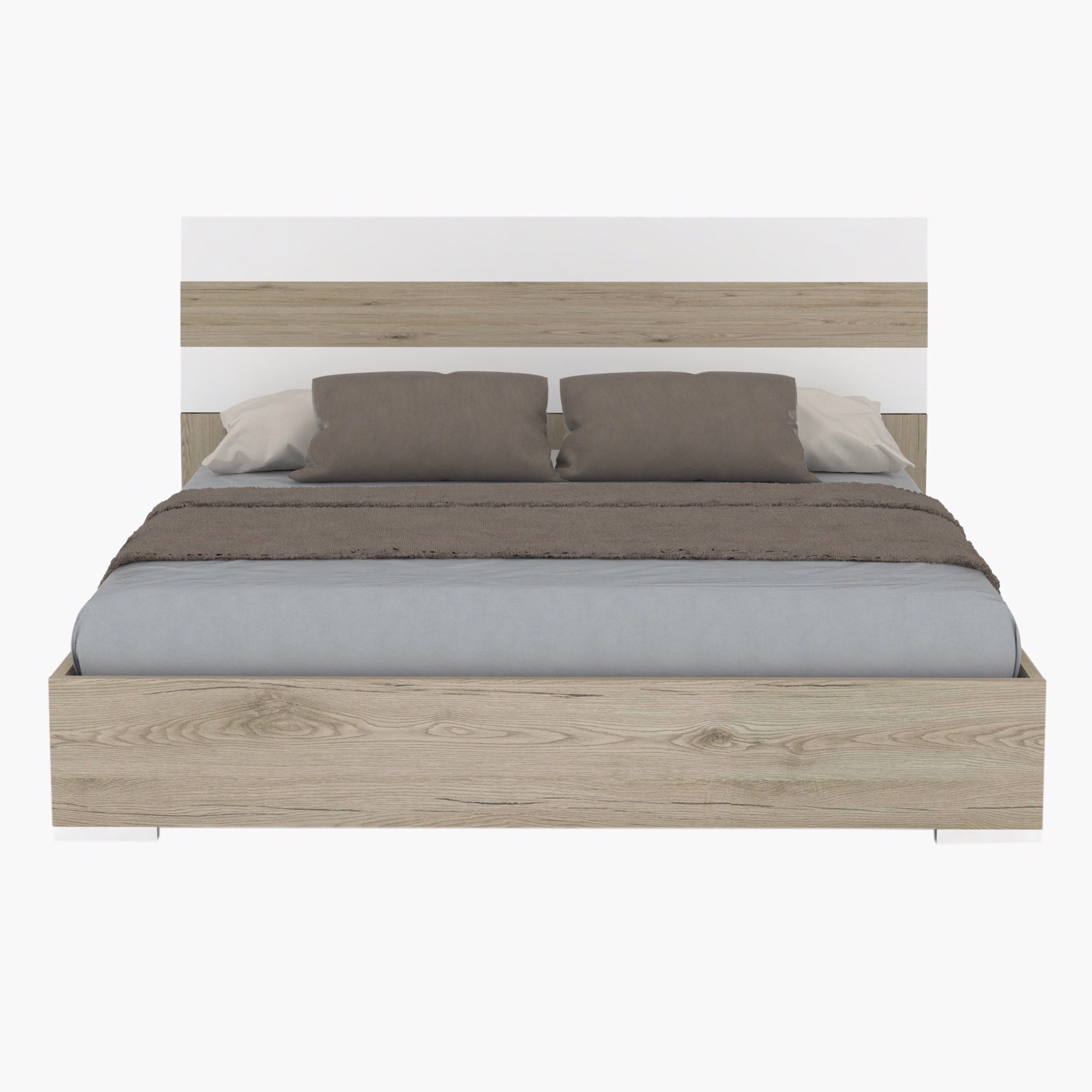 طقم غرفة نوم كينج 5 قطع من ترينتو - 180x200 سم-hbxbedroom-bedsandbedsets-bedroomsets-king-image-3