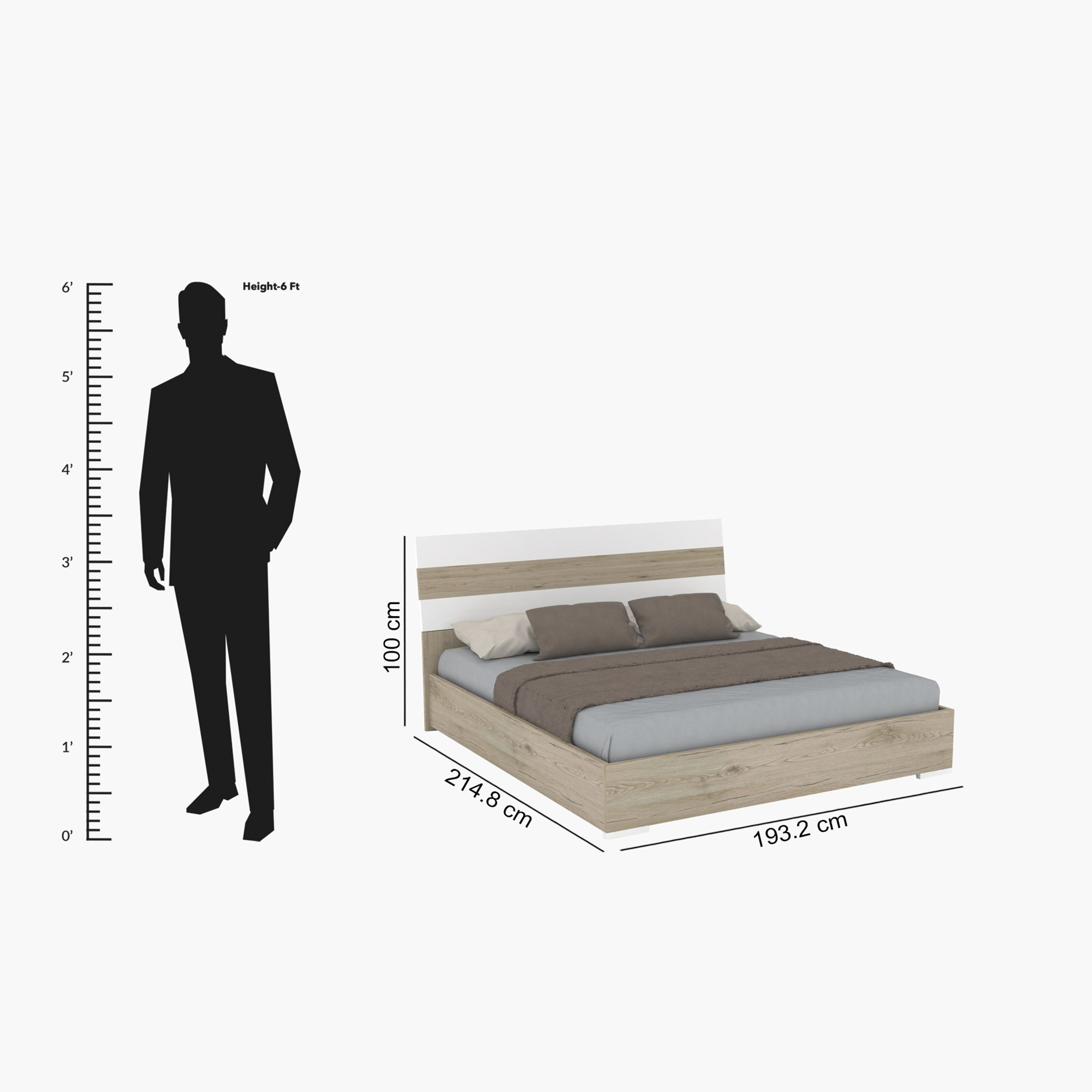 طقم غرفة نوم كينج 5 قطع من ترينتو - 180x200 سم-hbxbedroom-bedsandbedsets-bedroomsets-king-image-22