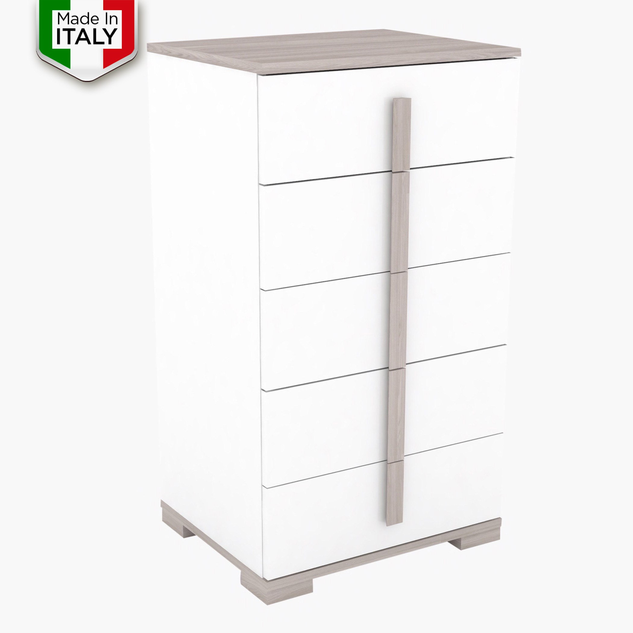 Pescara Chest of 5-Drawers-hbxkidsandyouth-dressersandchests-chestofdrawers-image-1
