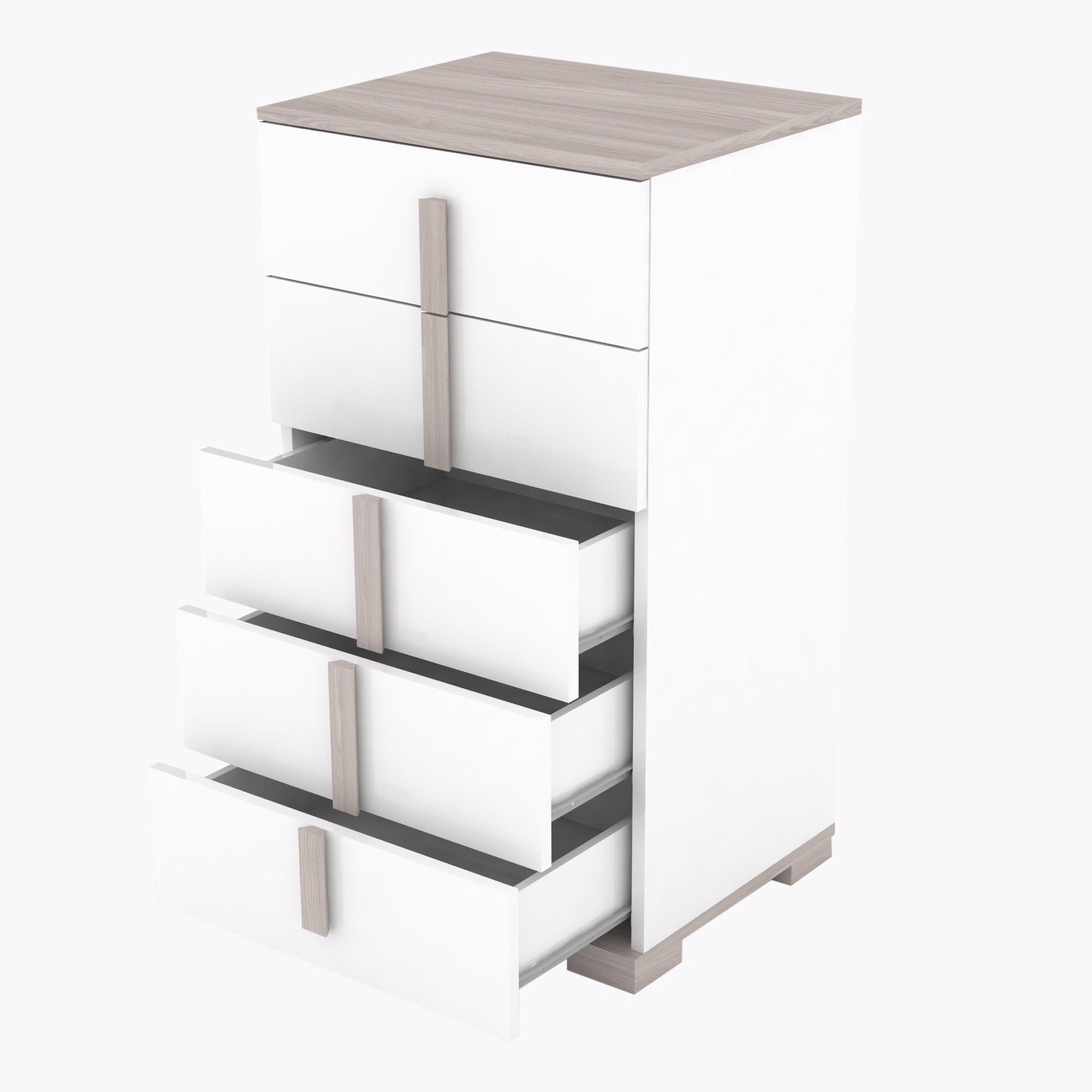 Pescara Chest of 5-Drawers-hbxkidsandyouth-dressersandchests-chestofdrawers-image-4