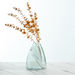 Mauve Glass Organic Conical Vase - 22.5x6.4x17 cm-Vases-thumbnail-0