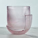 Mauve Glass Inverted Mushroom Vase - 14x14x15.5 cm-Vases-thumbnail-1