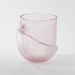 Mauve Glass Inverted Mushroom Vase - 14x14x15.5 cm-Vases-thumbnail-4