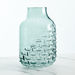Mauve Glass Half Weaved Vase - 15.5x15.5x23.5 cm-Vases-thumbnailMobile-1