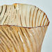 Mauve Glass Organic Ribbed Vase - 22x15x35 cm-Vases-thumbnailMobile-2