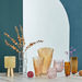 Mauve Glass Organic Ribbed Vase - 22x15x35 cm-Vases-thumbnailMobile-3