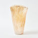 Mauve Glass Organic Ribbed Vase - 22x15x35 cm-Vases-thumbnailMobile-4
