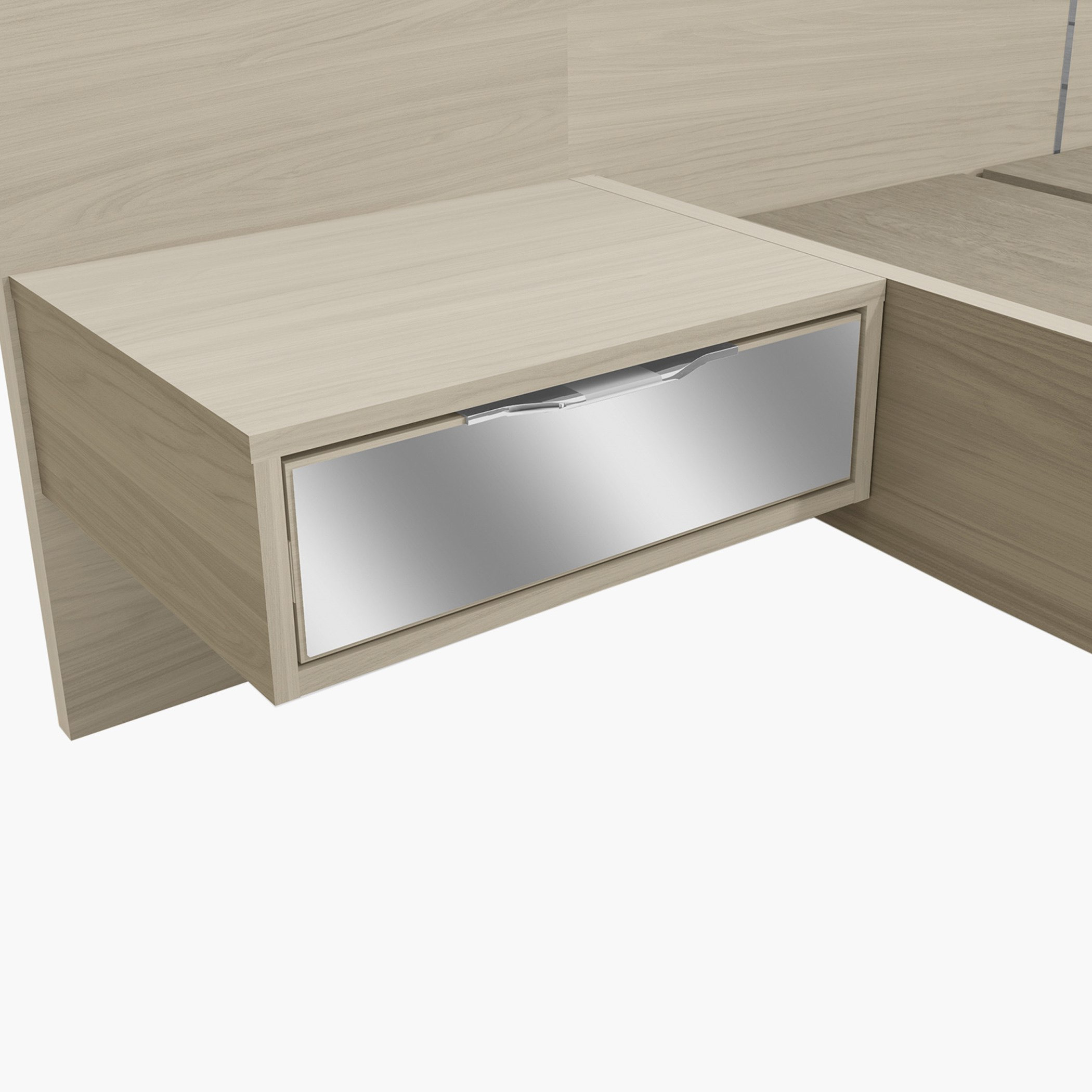 طقم غرفة نوم كينج 5 قطع من فلوريدا - 180x200 سم-hbxbedroom-bedsandbedsets-bedroomsets-king-image-3