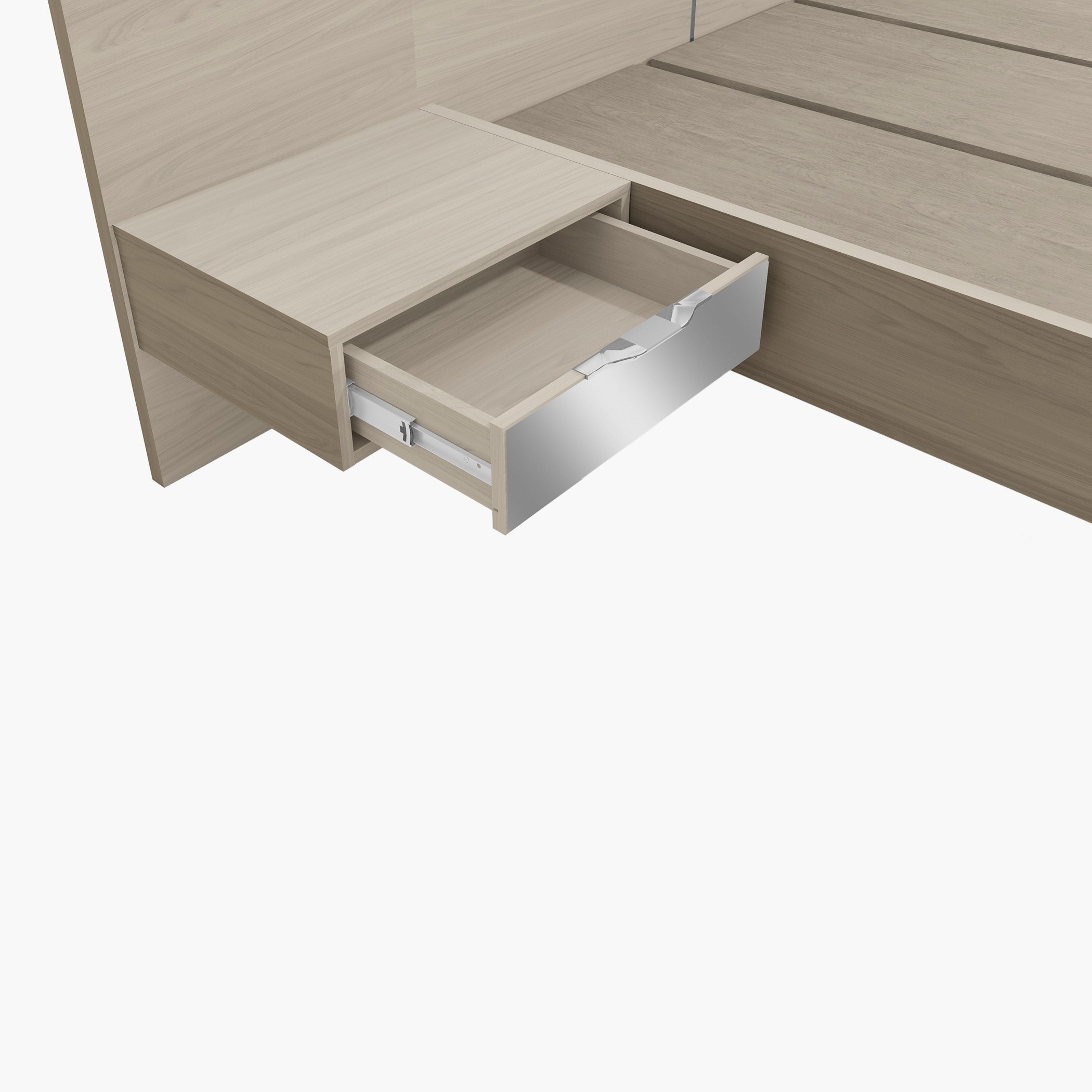 طقم غرفة نوم كينج 5 قطع من فلوريدا - 180x200 سم-hbxbedroom-bedsandbedsets-bedroomsets-king-image-6