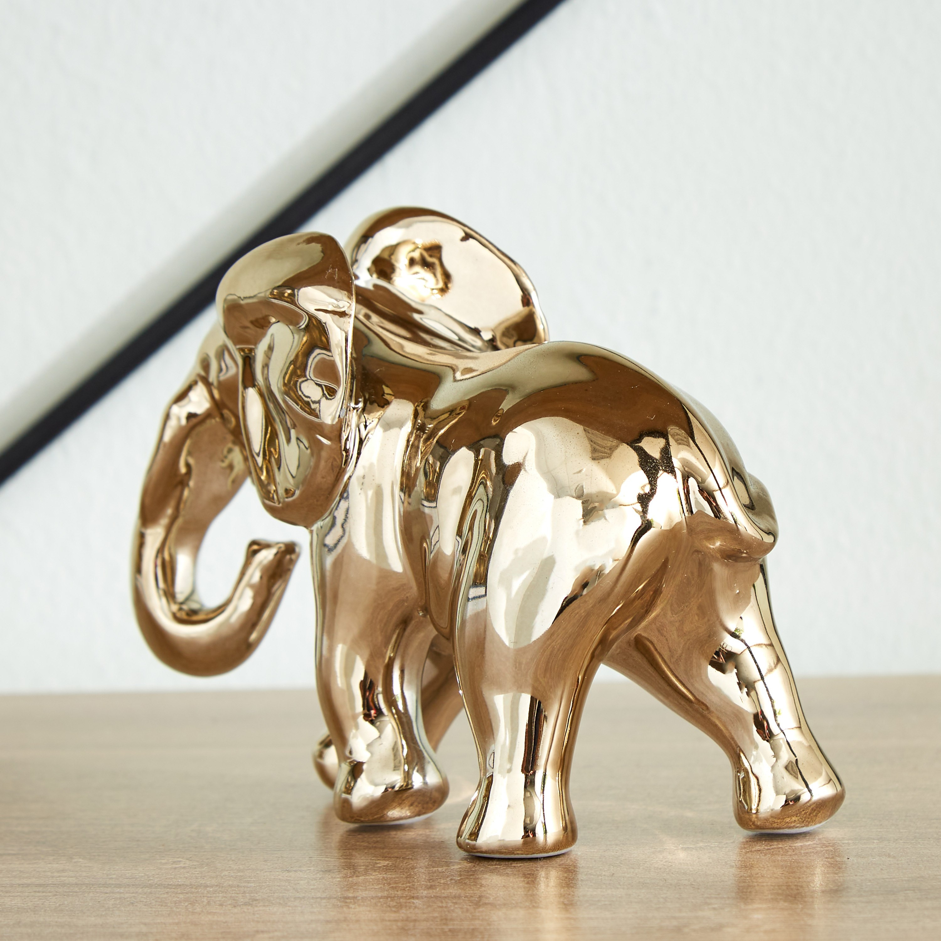تمثال فيل سيراميك من دوك - 13x6x11 سم-hbxhomeware-homedecor-figurinesandornaments-image-4