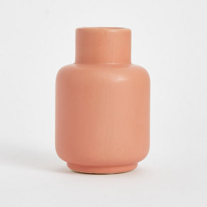 Topaz Ceramic Large Pot Vase - 10x10x15 cm