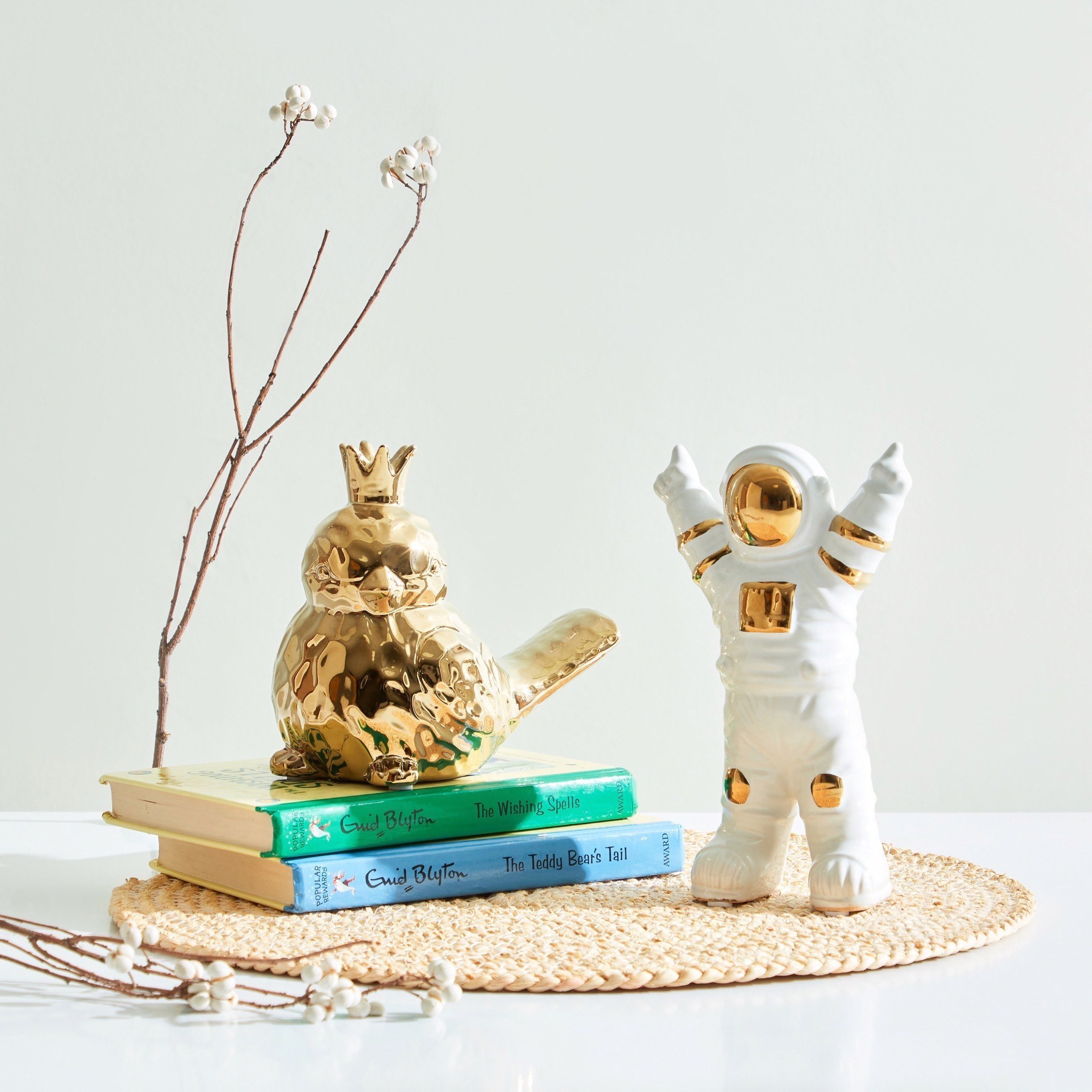طائر كوكو فات سيراميك من ألوها - 16 × 10 × 14 سم-hbxhomeware-homedecor-figurinesandornaments-image-4