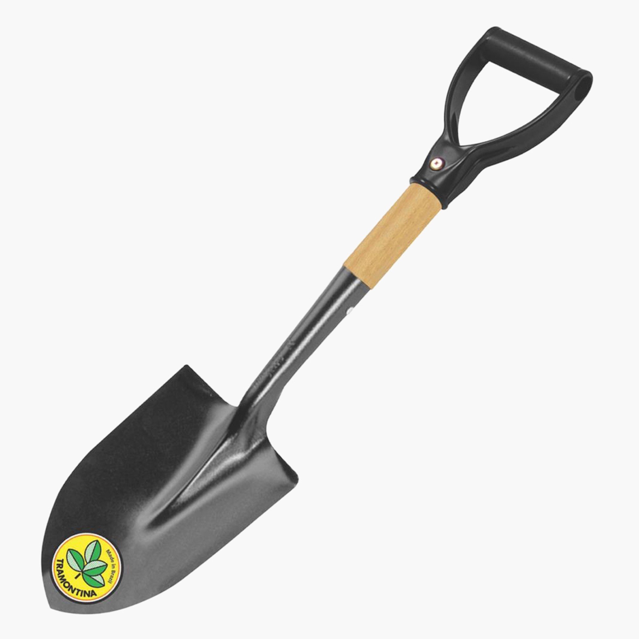 Tramontina Small Round Mouth Shovel with Handle - 63x15 cm-hbxhomeware-hbxdecorandfurnishings-image-1