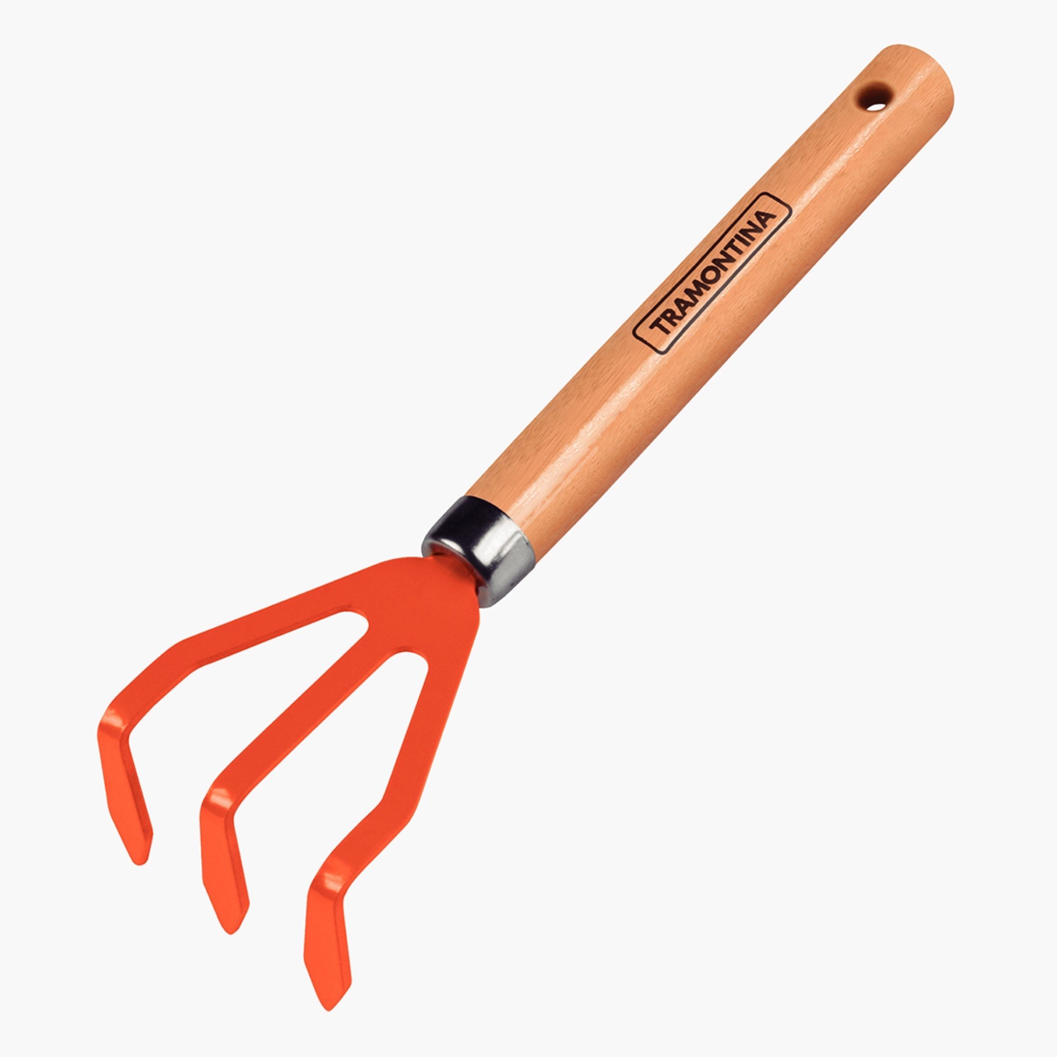Tramontina 3-Teeth Cultivator with Wooden Handle - 25x7 cm-hbxhomeware-hbxdecorandfurnishings-image-1