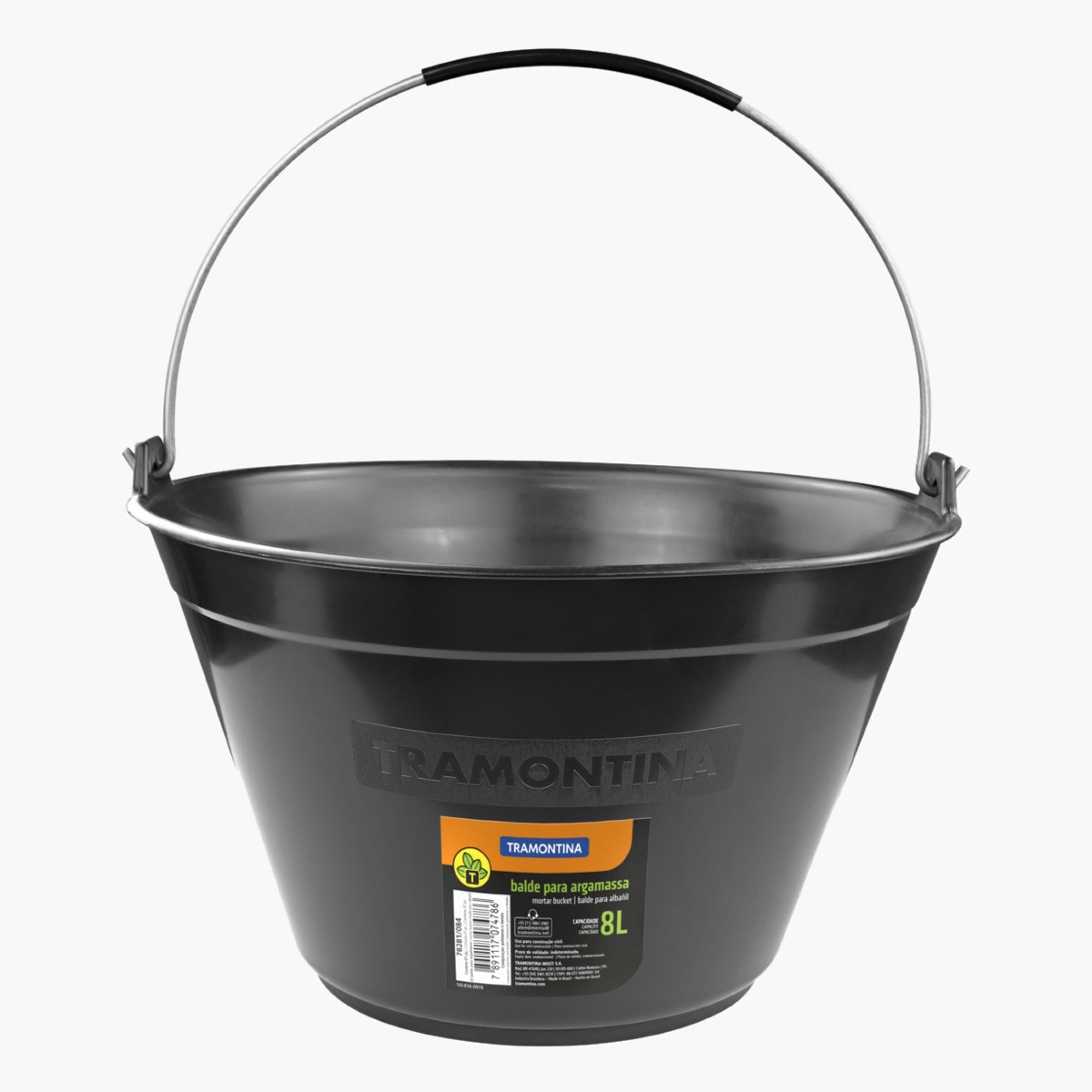 دلو معدات بناء 8 لتر من ترامونتينا - 31x19.5x20 سم-hbxhomeware-hbxdecorandfurnishings-image-1