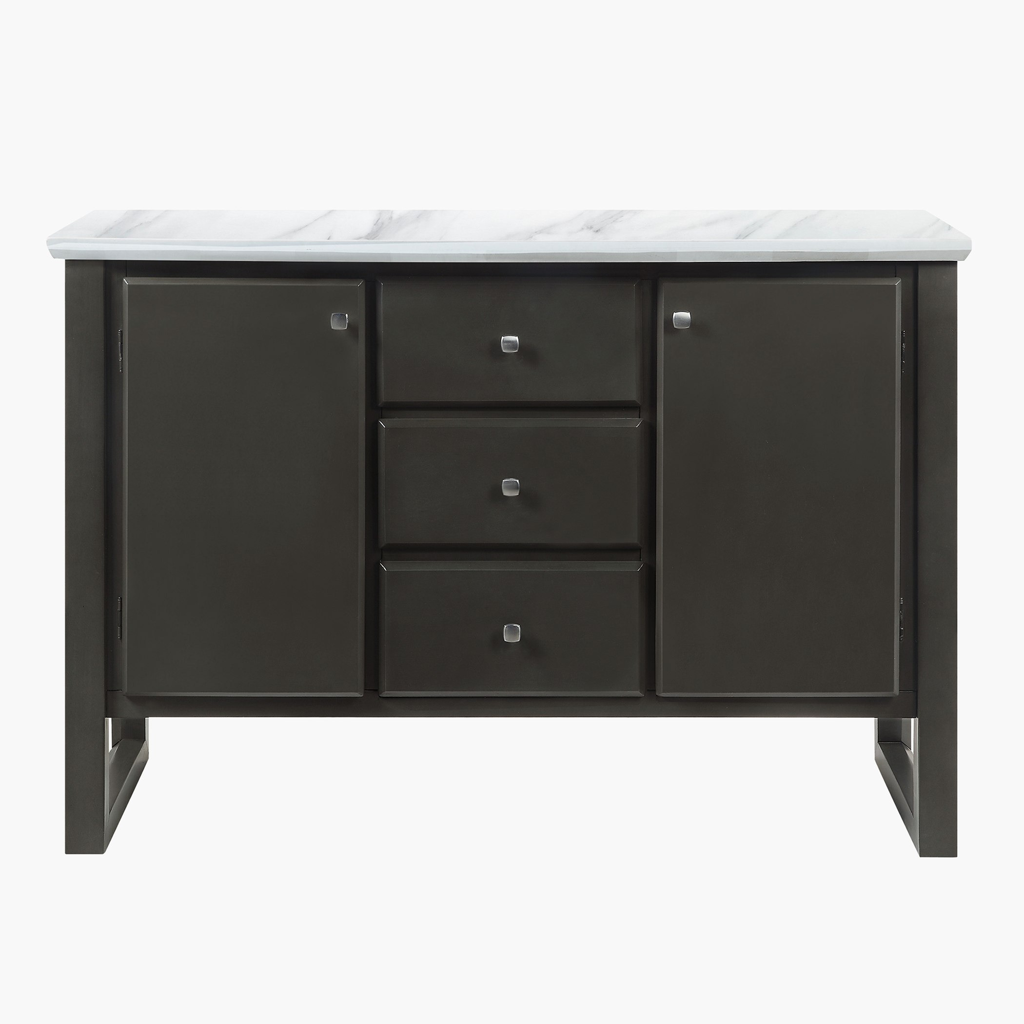 خزانة جانبية بسطح رخام وبابين و3 أدراج من مادان-hbxfurniture-diningroom-buffetsandsideboards-image-2