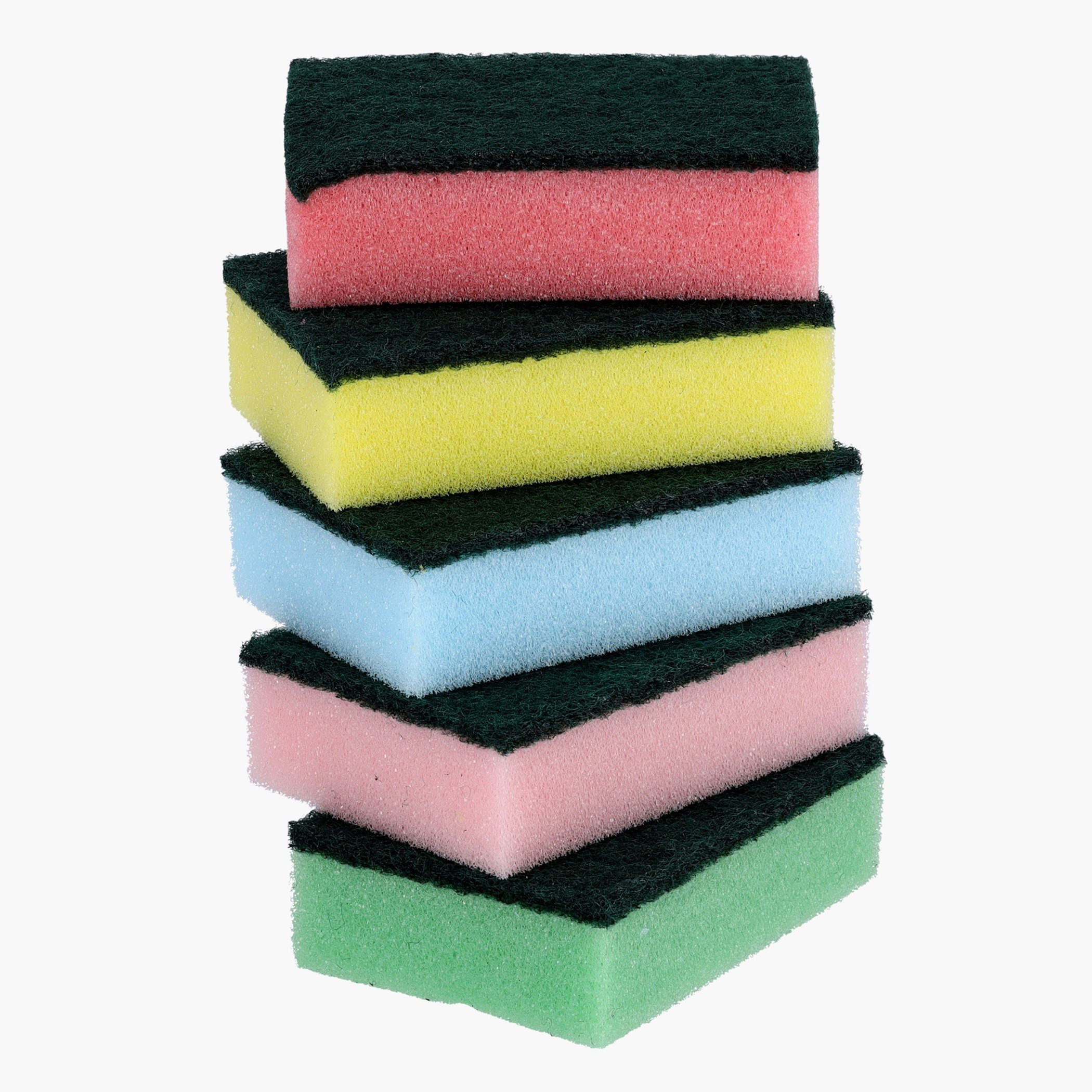 عبوة إسفنج جلي 5 قطع من رويال - 10x7x3 سم-hbxhomeware-hbxkitchen-image-2
