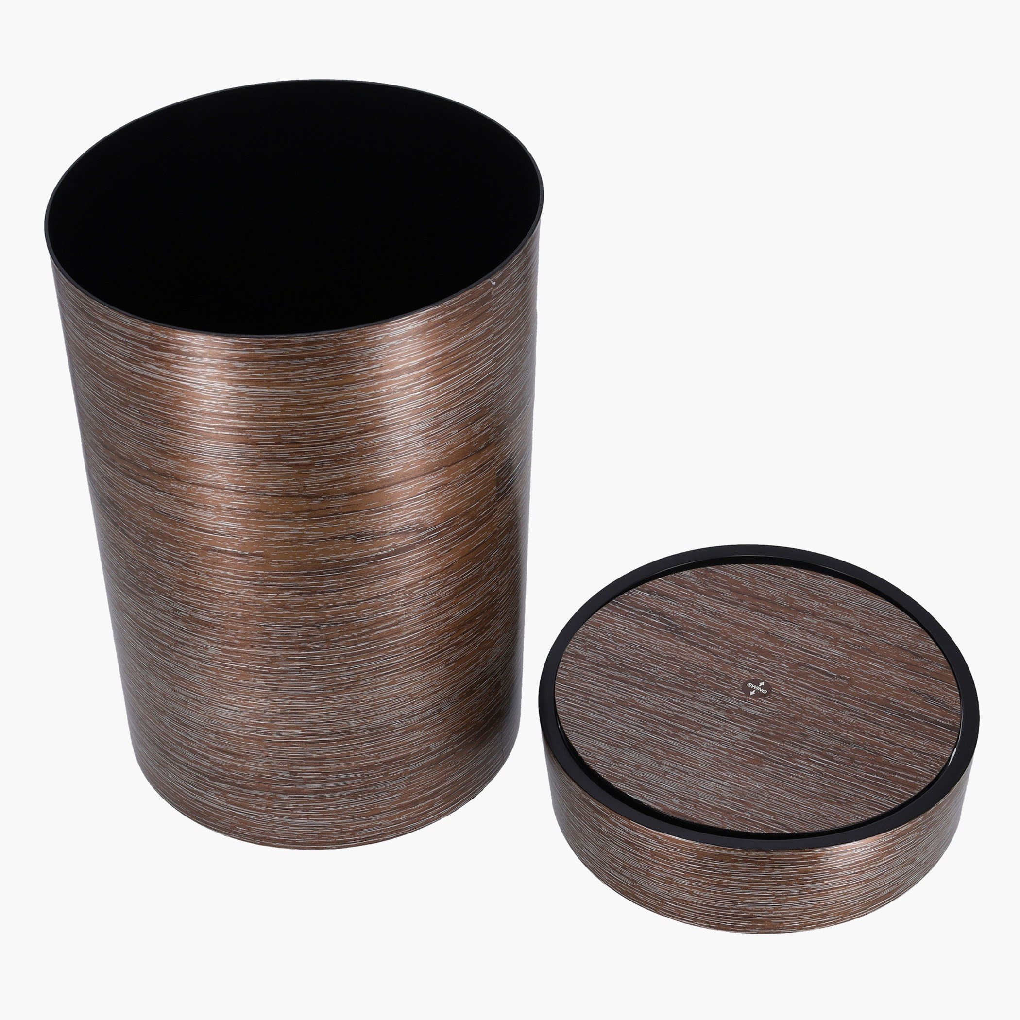 سلّة نفايات مستديرة بغطاء سوينج من رويال - 16 لتر-hbxhomeware-hbxbathroom-image-3