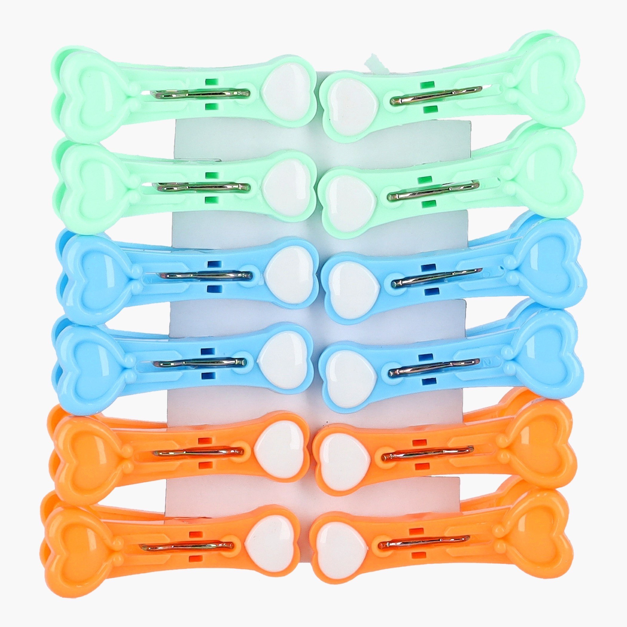 طقم مشابك ملابس بلاستيك 12 قطعة من رويال-hbxhomeware-bathandlaundry-clothesdryingracks-image-2