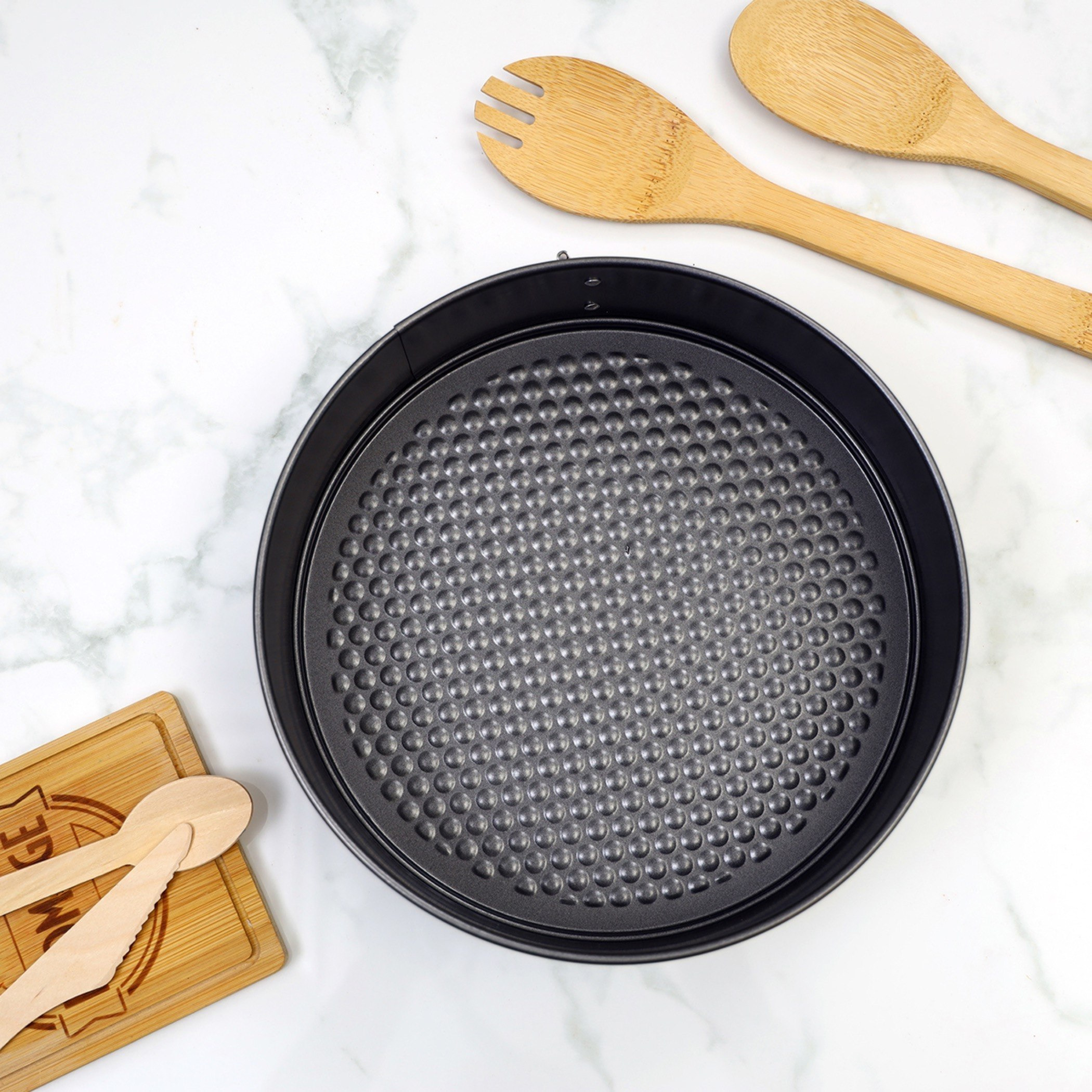 صينية خبز مستديرة بمشبك من رويال - 24x7 سم-hbxkitchen-bakeware-image-3