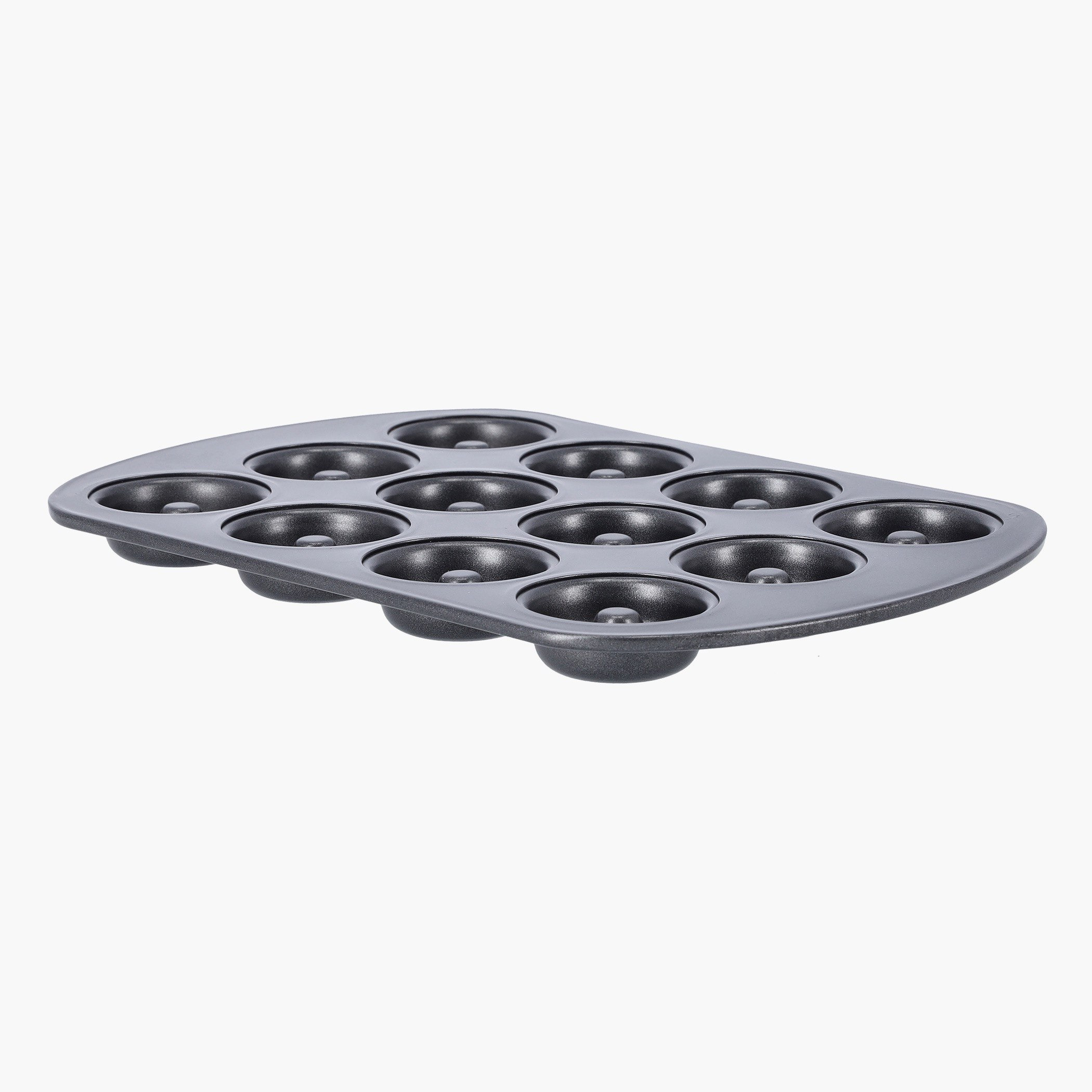صينية خبز دونات بـ 12 فتحة من رويال - 28x18x2 سم-hbxkitchen-bakeware-image-2