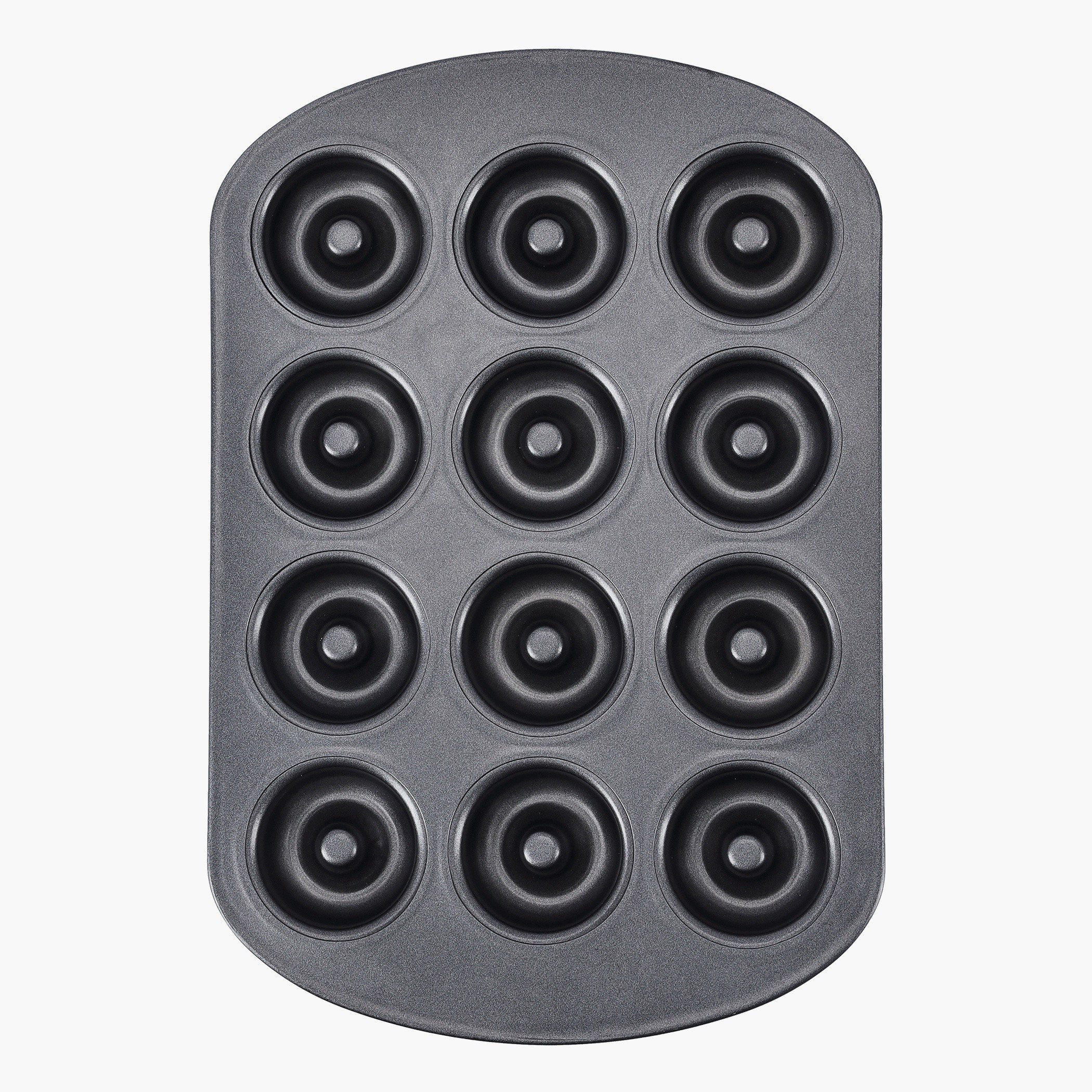 صينية خبز دونات بـ 12 فتحة من رويال - 28x18x2 سم-hbxkitchen-bakeware-image-4