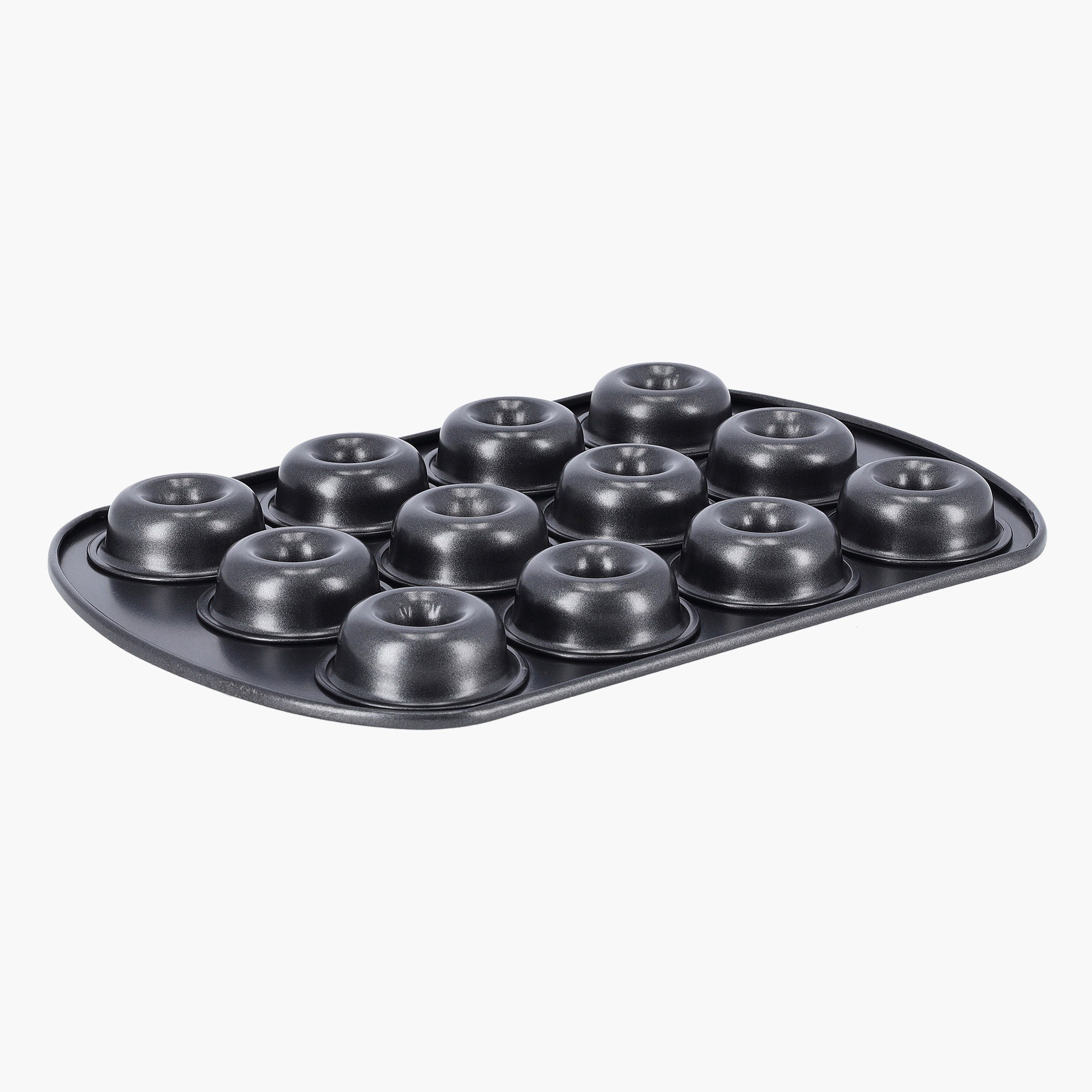 صينية خبز دونات بـ 12 فتحة من رويال - 28x18x2 سم-hbxkitchen-bakeware-image-5