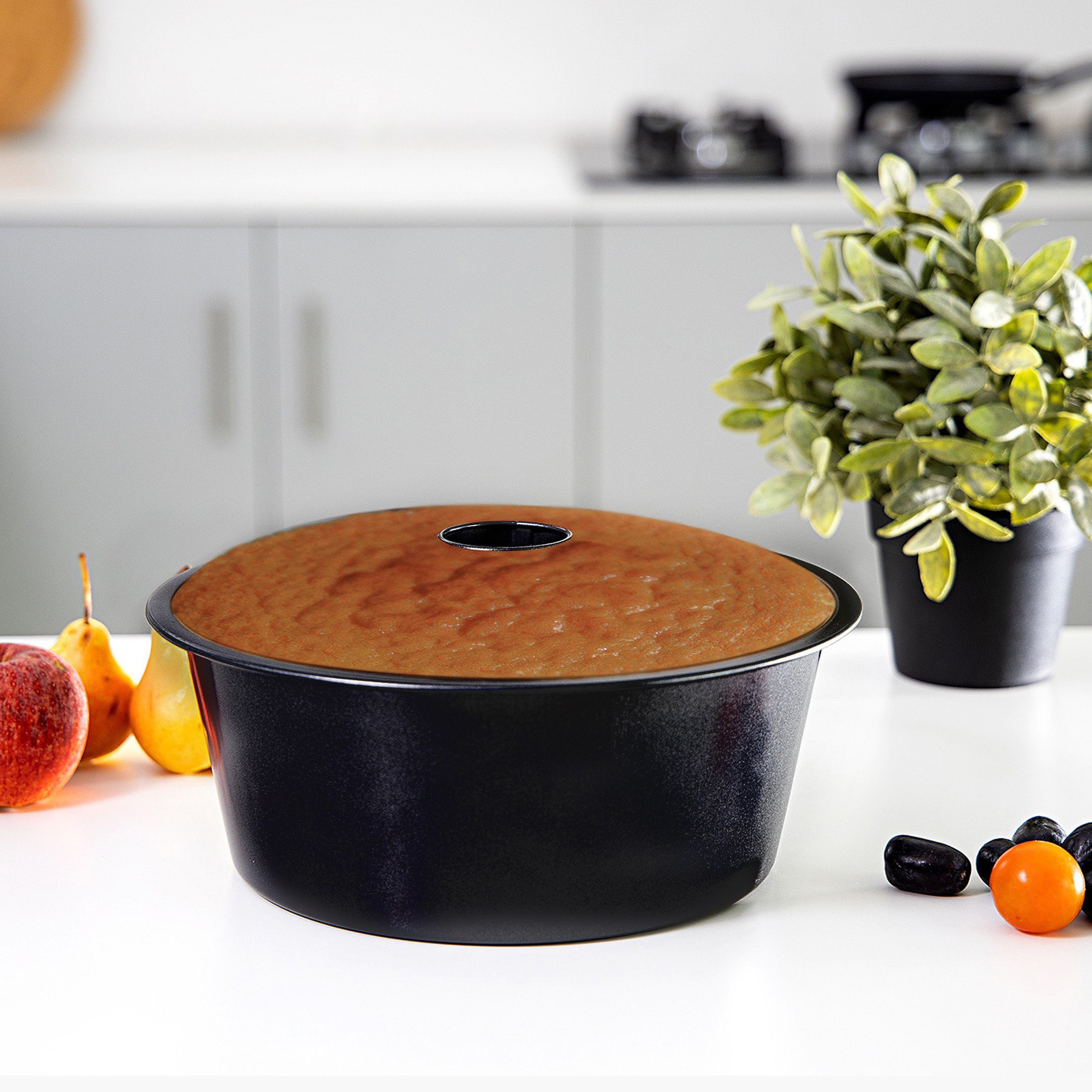 Royal Round Food Cake Pan - 25x10 cm-hbxkitchen-bakeware-image-1