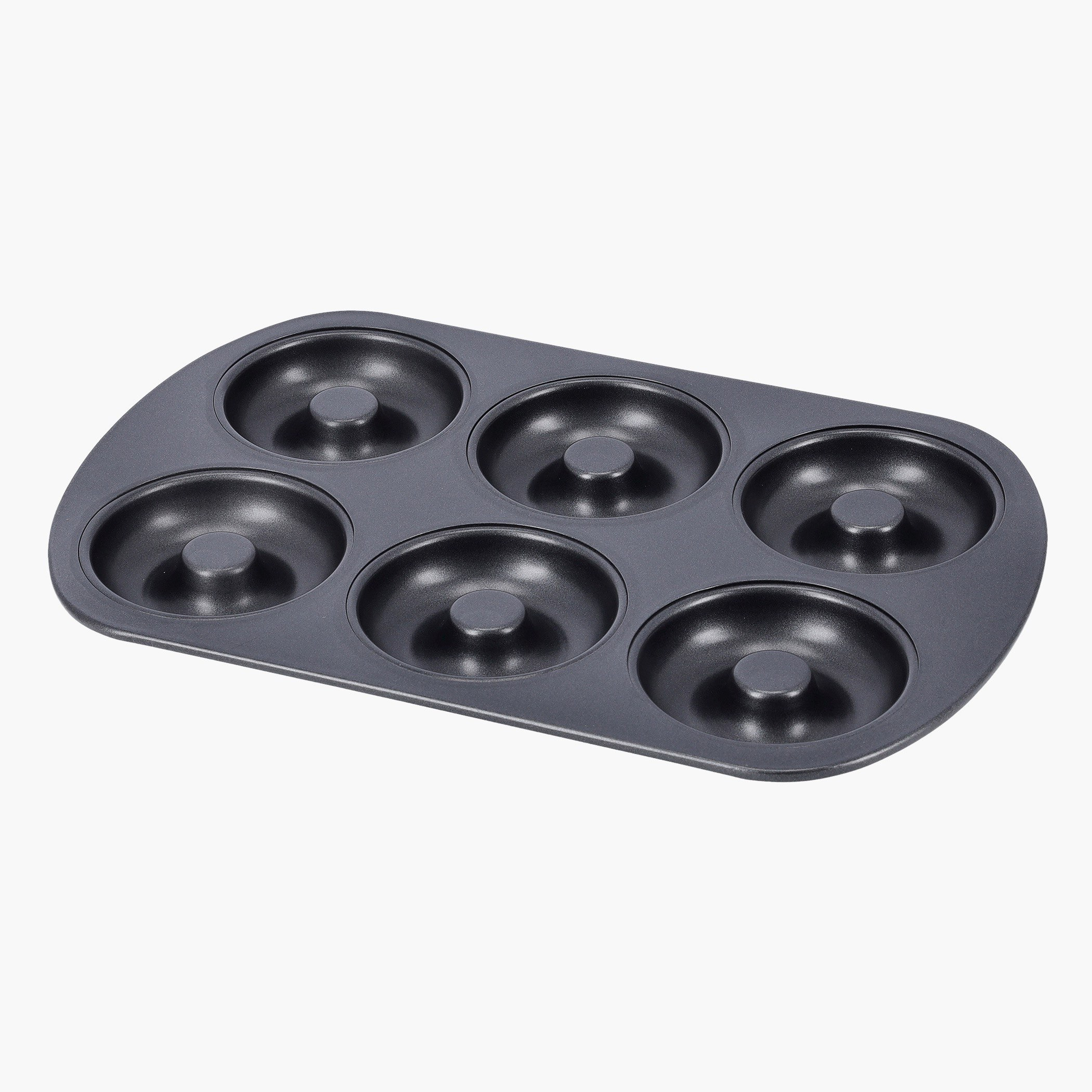 صينية خبز دونات بـ6 فتحات من رويال - 32x21x2.3 سم-hbxkitchen-bakeware-image-1