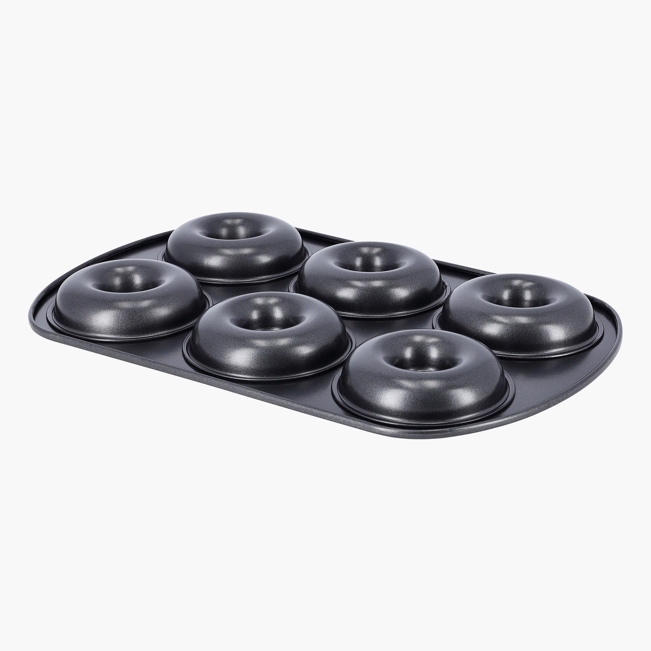 صينية خبز دونات بـ6 فتحات من رويال - 32x21x2.3 سم-hbxkitchen-bakeware-image-2