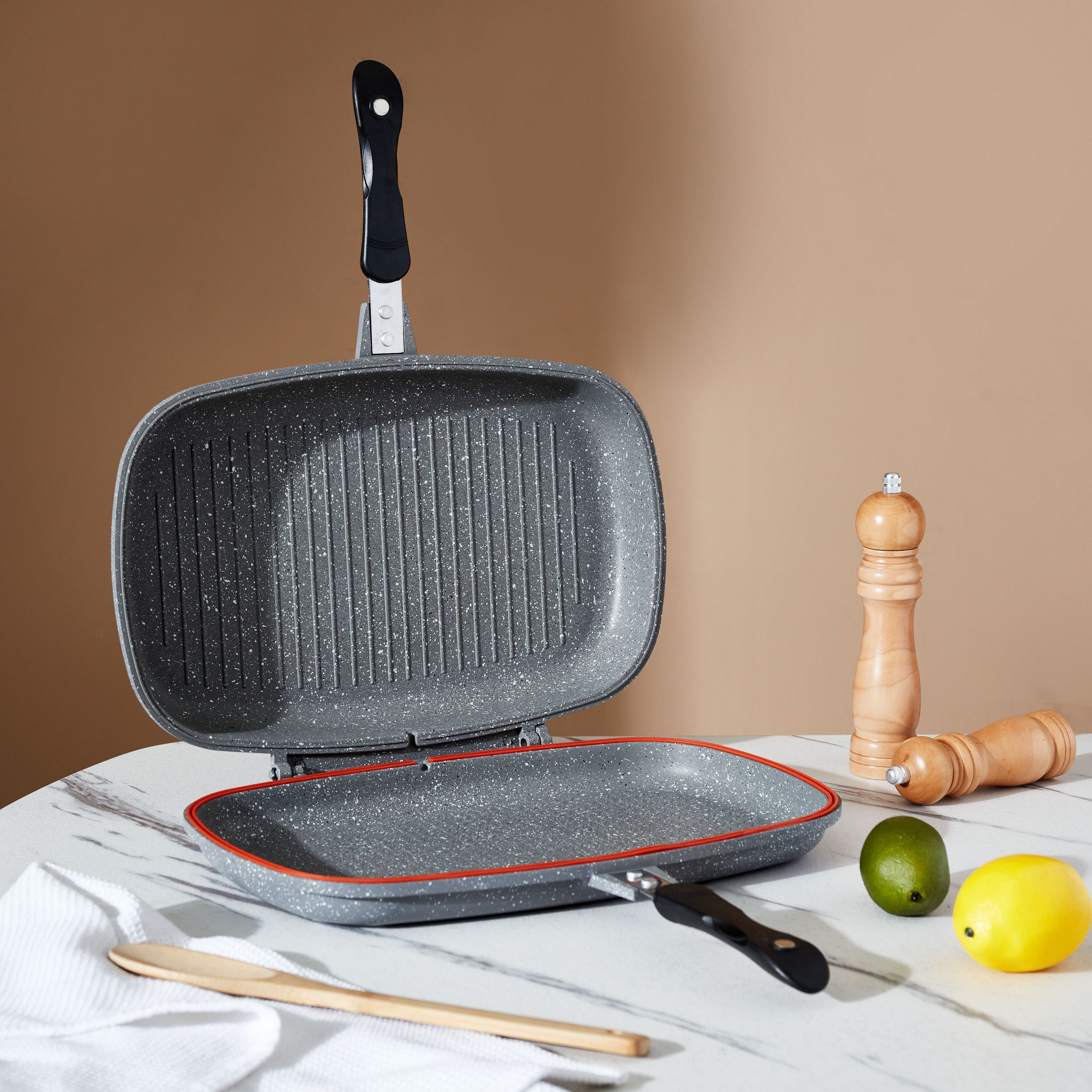مقلاة شواء مزدوجة جرانيت من رويال - 40 سم-hbxkitchen-kitchenware-foodpreparation-image-6