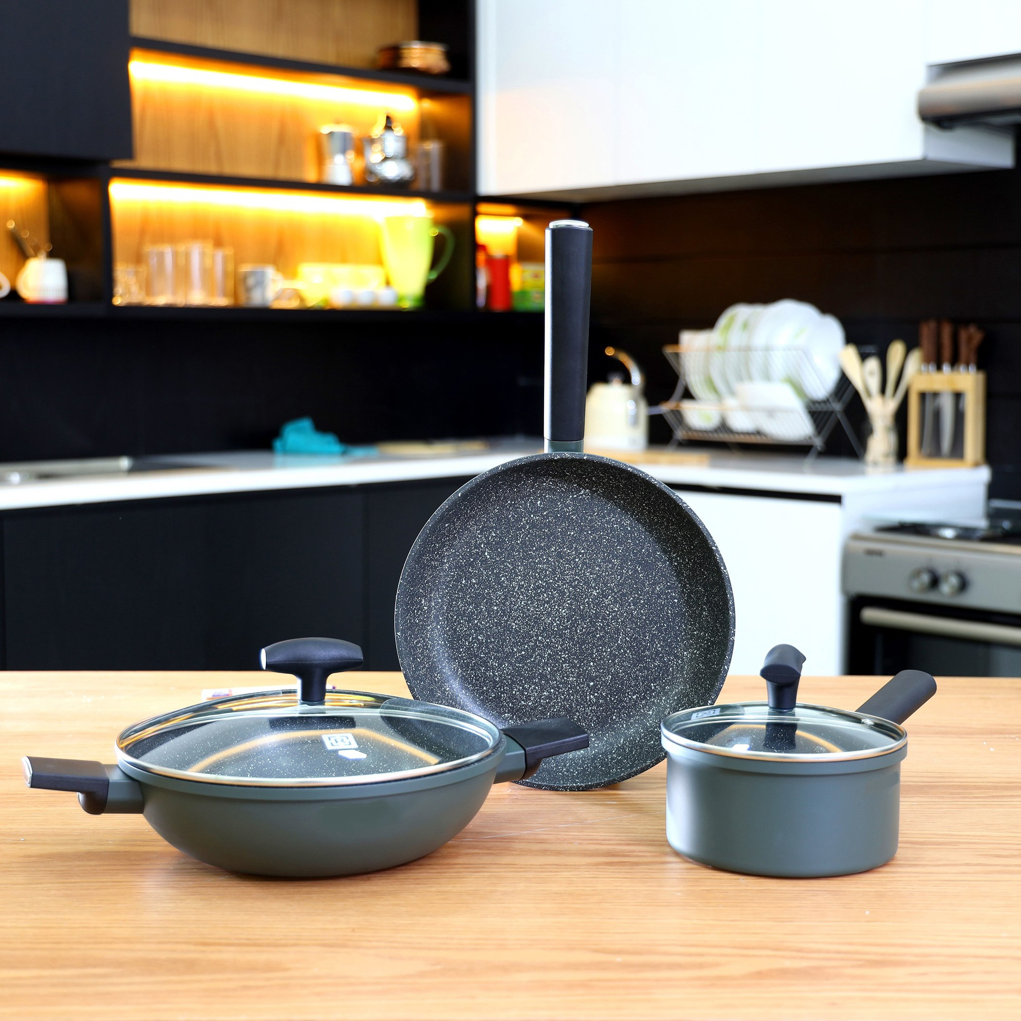 طقم أواني طهي ألمنيوم مطلي بالجرانيت 5 قطع من رويال-hbxkitchen-kitchenware-foodpreparation-image-1