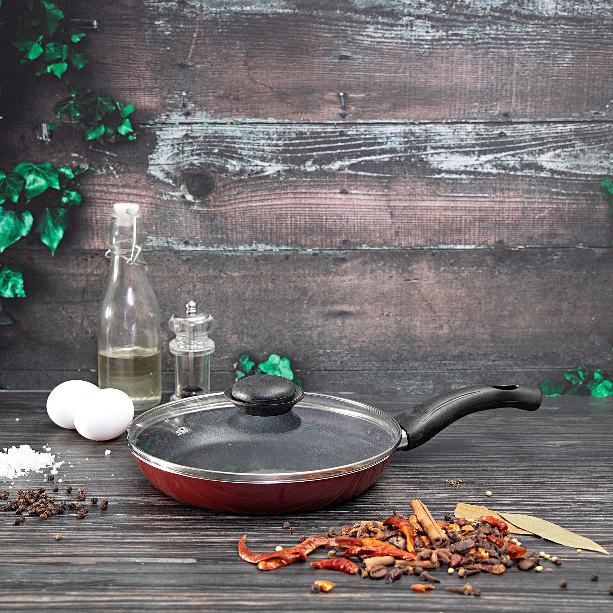مقلاة بغطاء من رويال - 22 سم-hbxkitchen-kitchenware-foodpreparation-image-2