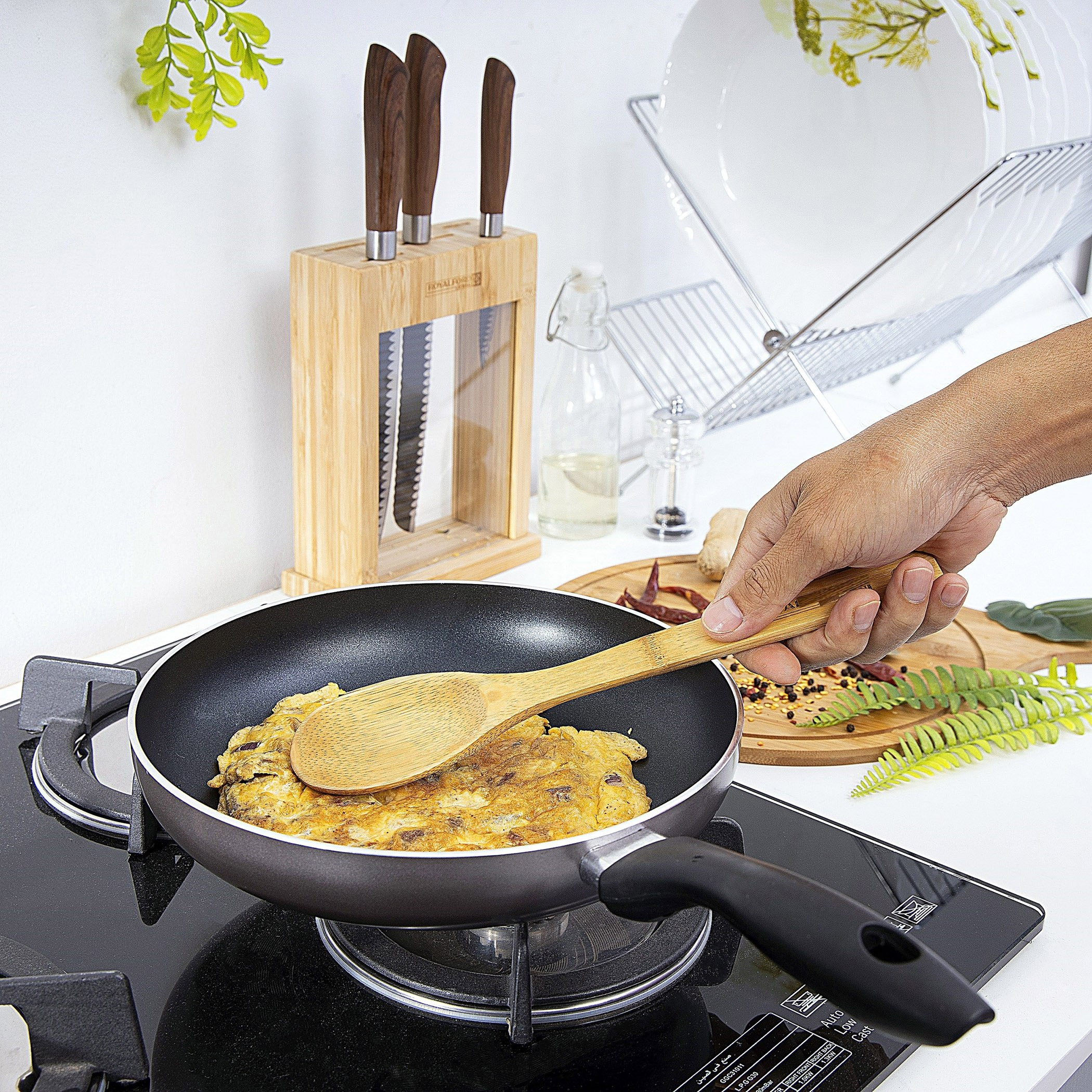 ملعقة تقديم خيرزان من رويال - 30 سم-hbxhomeware-hbxkitchen-image-3