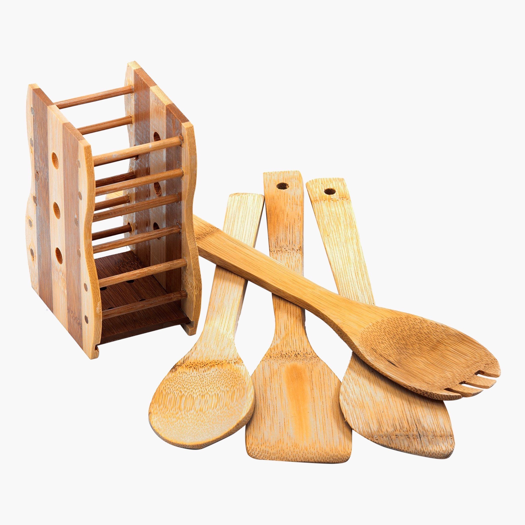Royal 5-Piece Bamboo Kitchen Tool Set-hbxhomeware-hbxkitchen-image-2