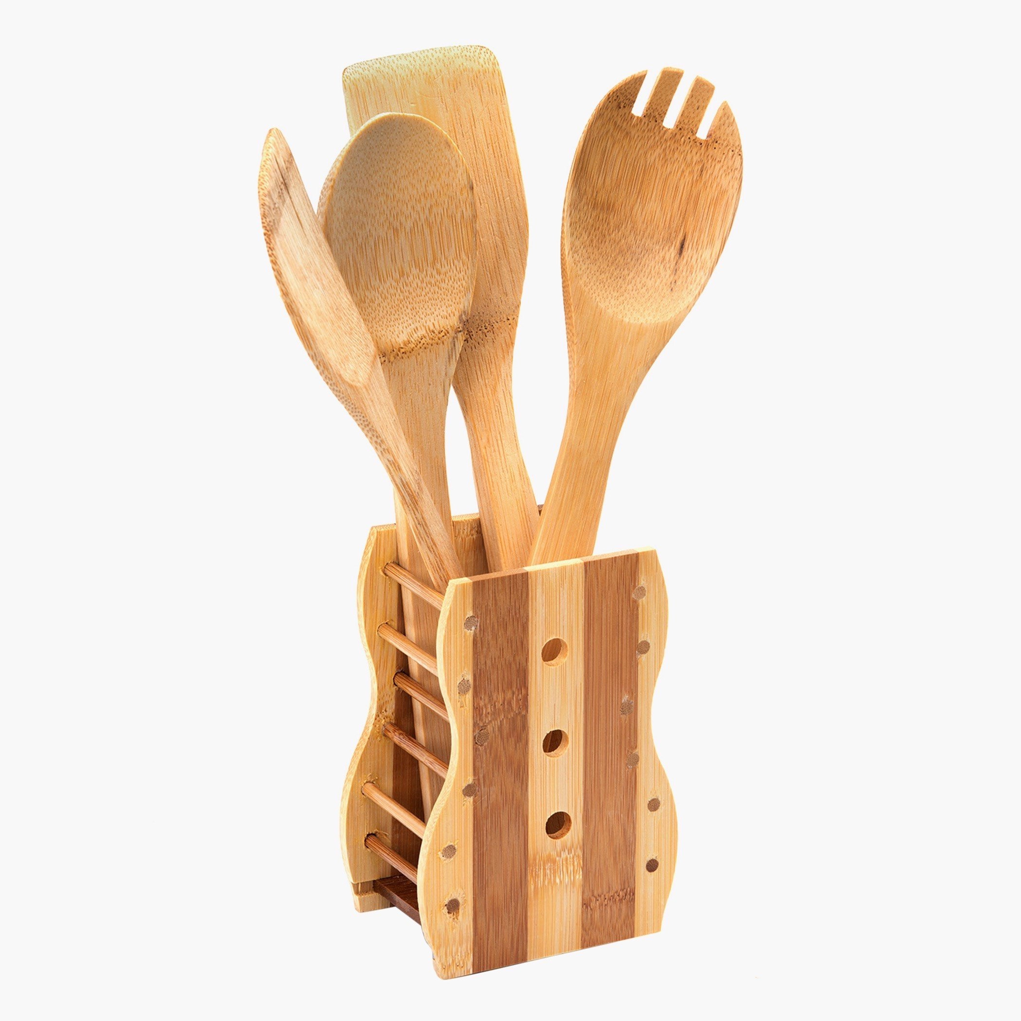 Royal 5-Piece Bamboo Kitchen Tool Set-hbxhomeware-hbxkitchen-image-3