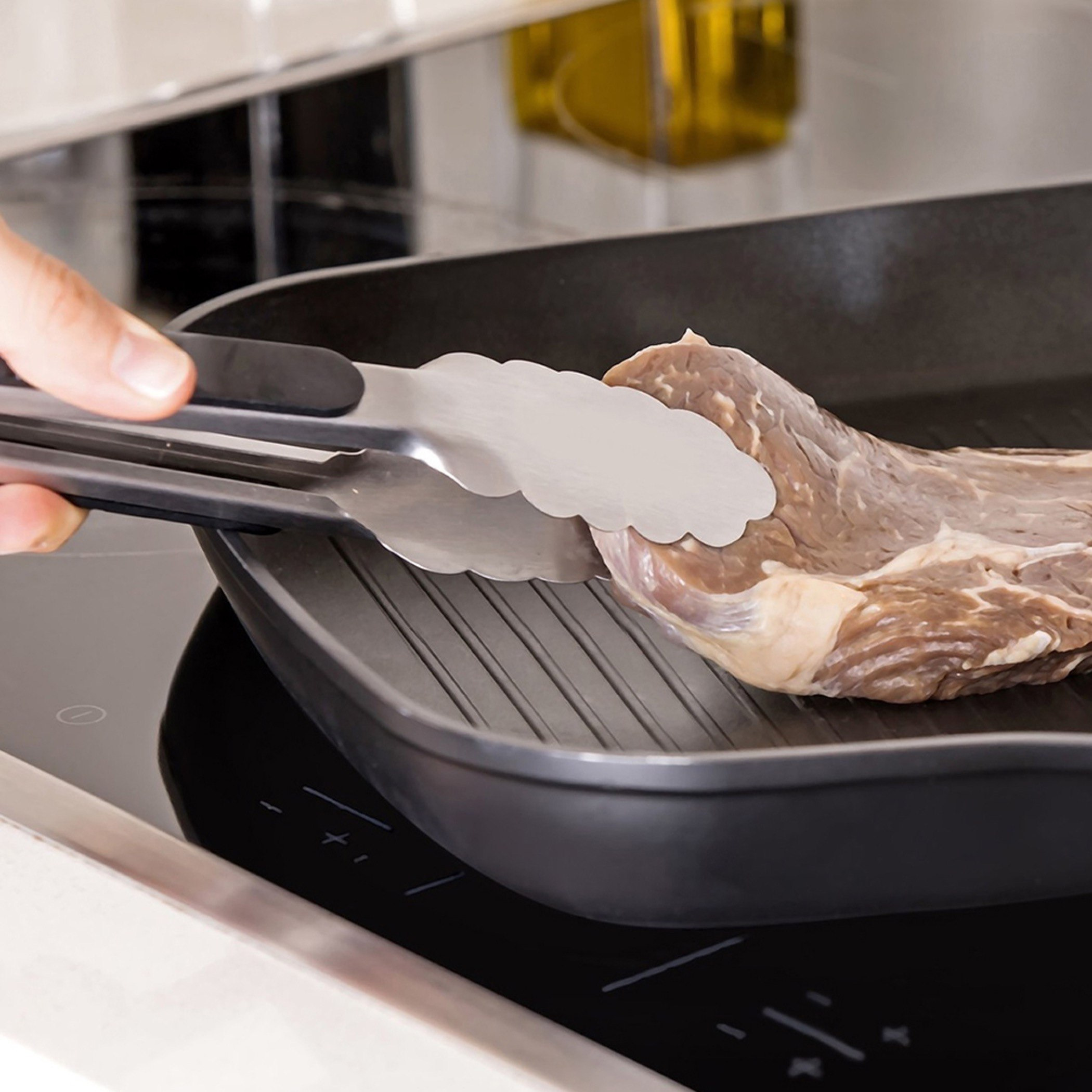 ملقط تقديم ستانلس ستيل  من رويال - 26x4 سم-hbxhomeware-hbxkitchen-image-1