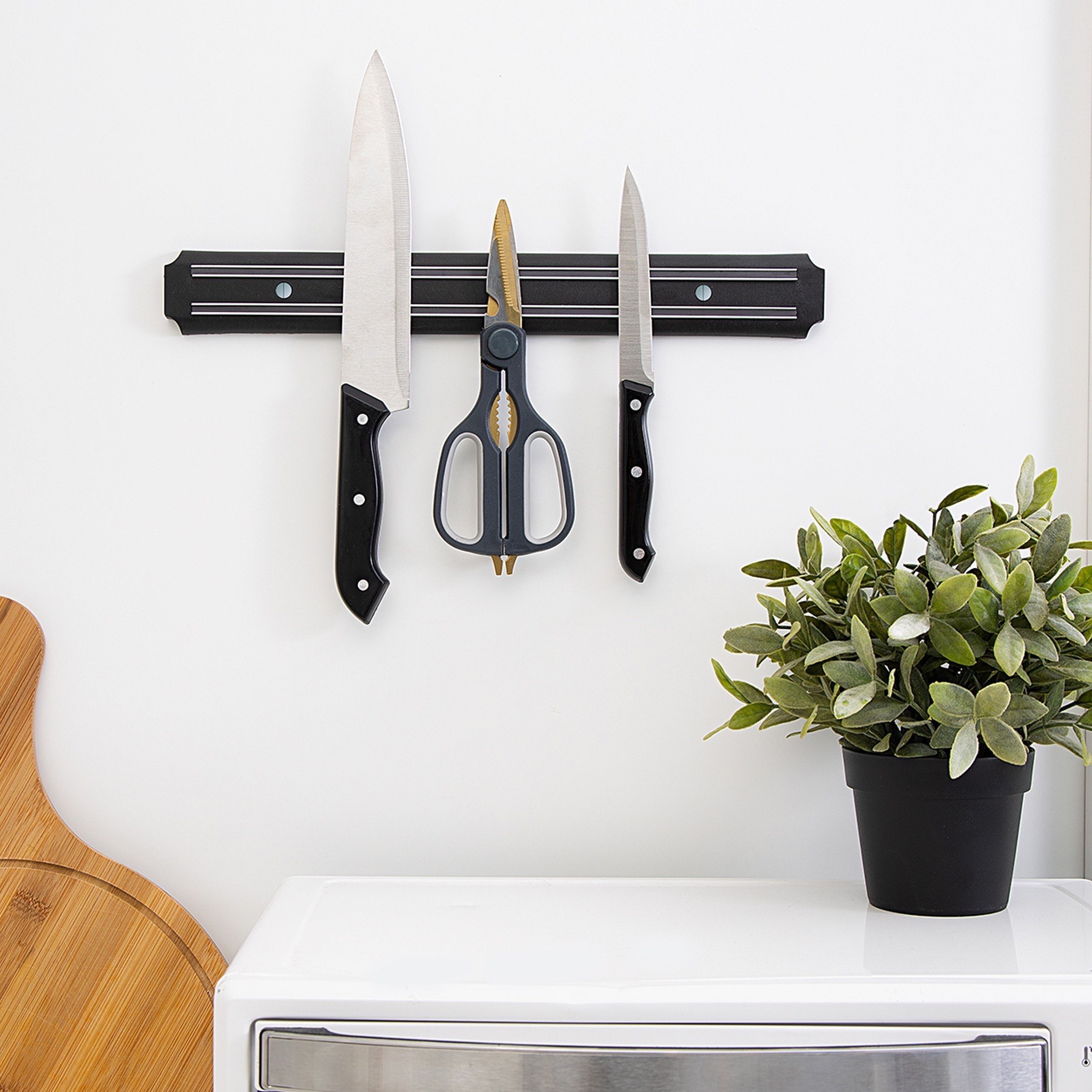 حامل سكاكين مطبخ مغناطيسي من رويال - 33x3 سم-hbxhomeware-hbxkitchen-image-6