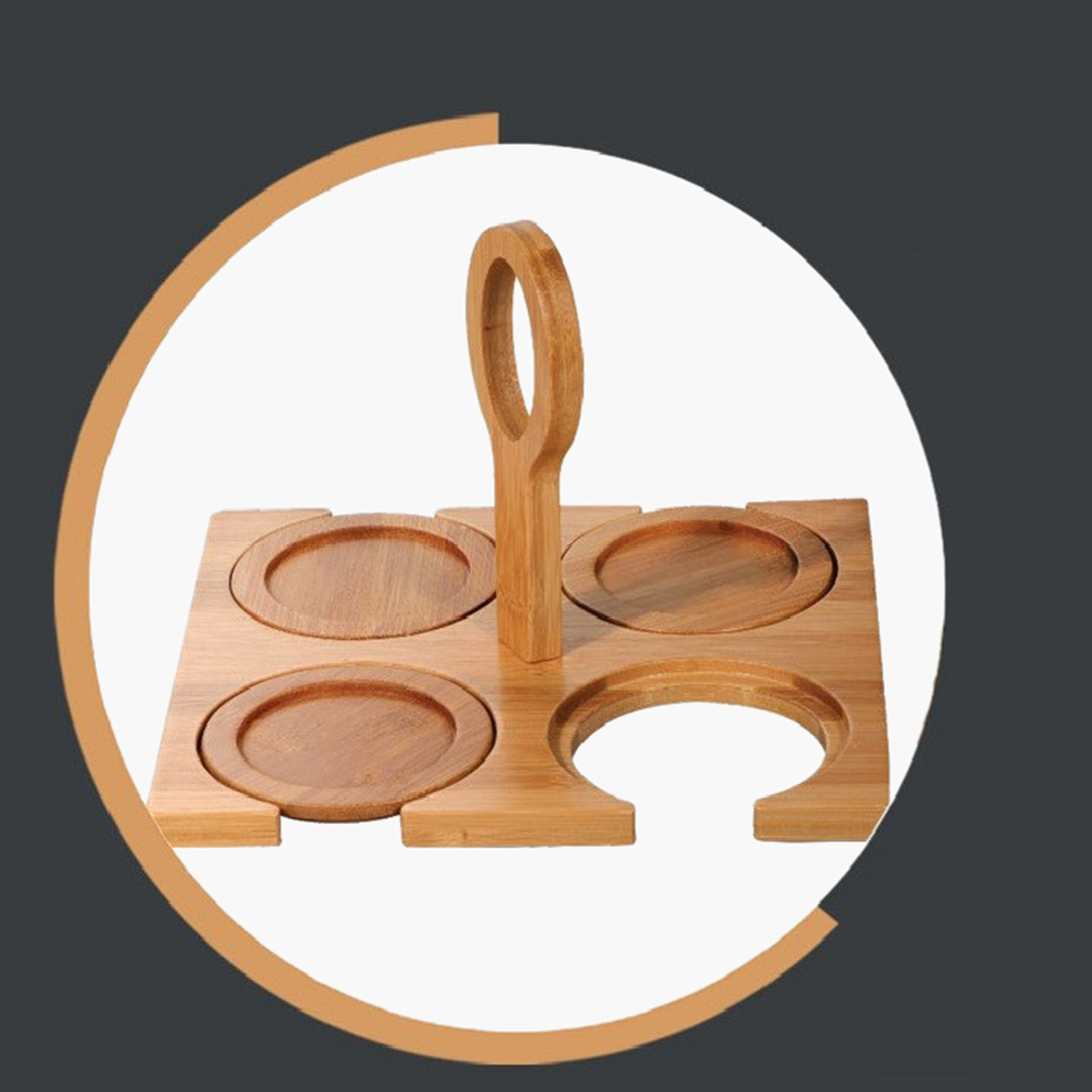 Royal 8-Piece Porcelain Coffee Set with Bamboo Stand-hbxhomeware-diningandtabletop-coffeeandteasets-image-2