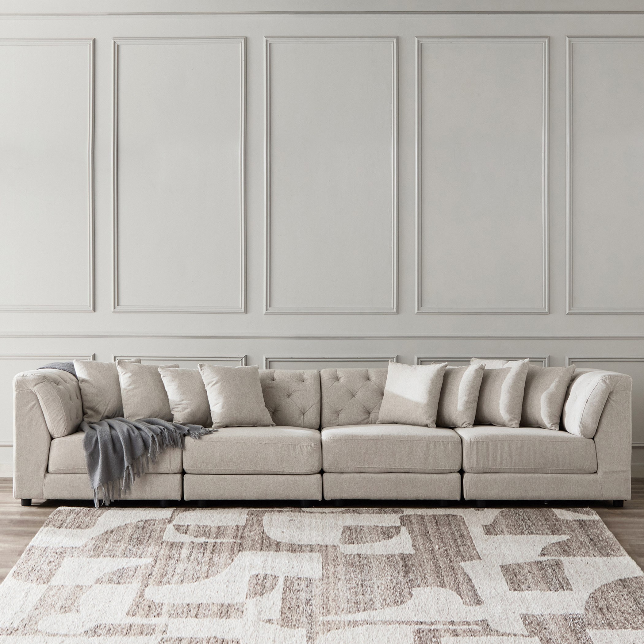 Emotion 1-Seater Fabric Corner Sofa with 2 Cushions-hbxfurniture-livingroom-sofasandsofasets-image-22