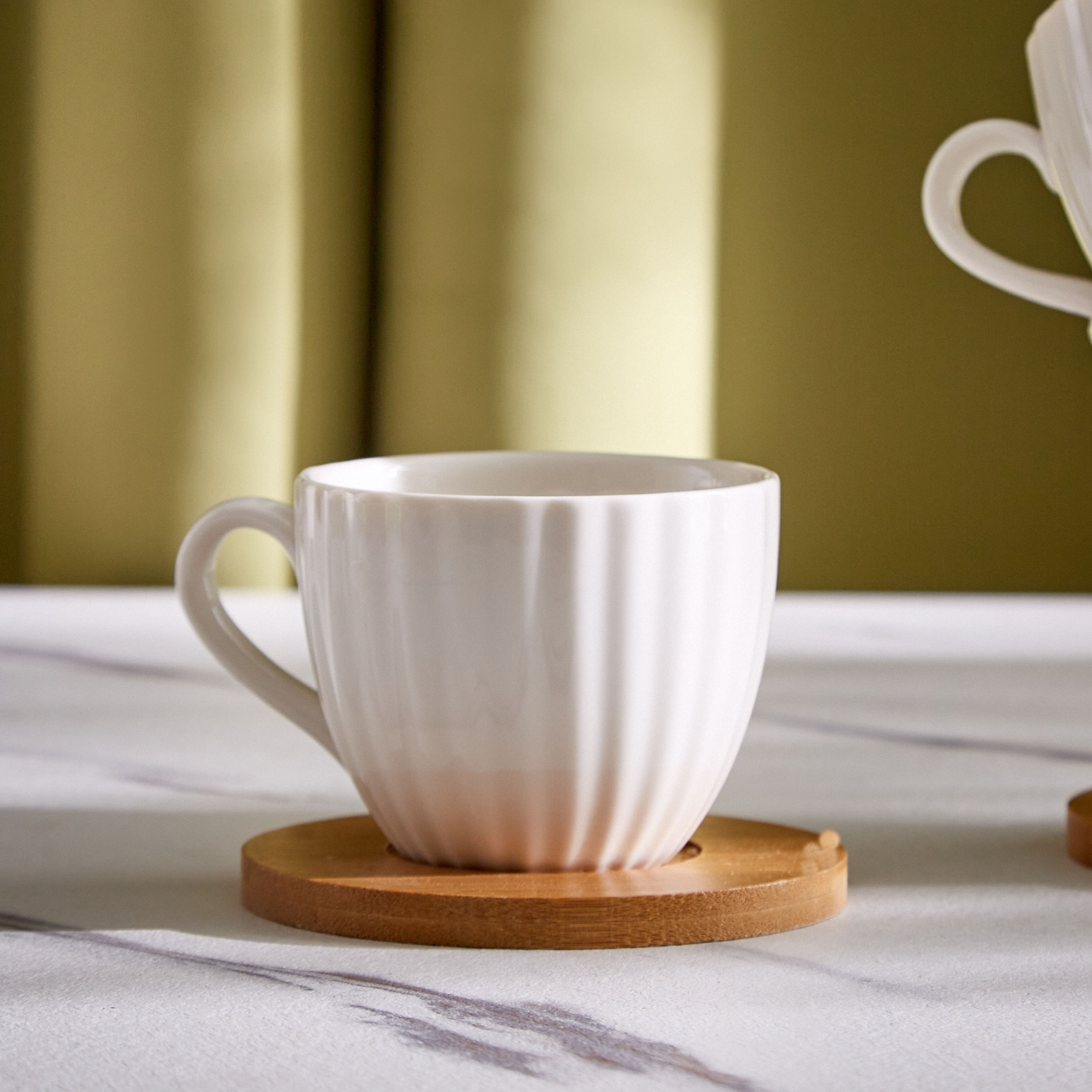 طقم فناجين وصحون 12 قطعة بنقوش - 190 مل-hbxhomeware-hbxkitchen-image-2