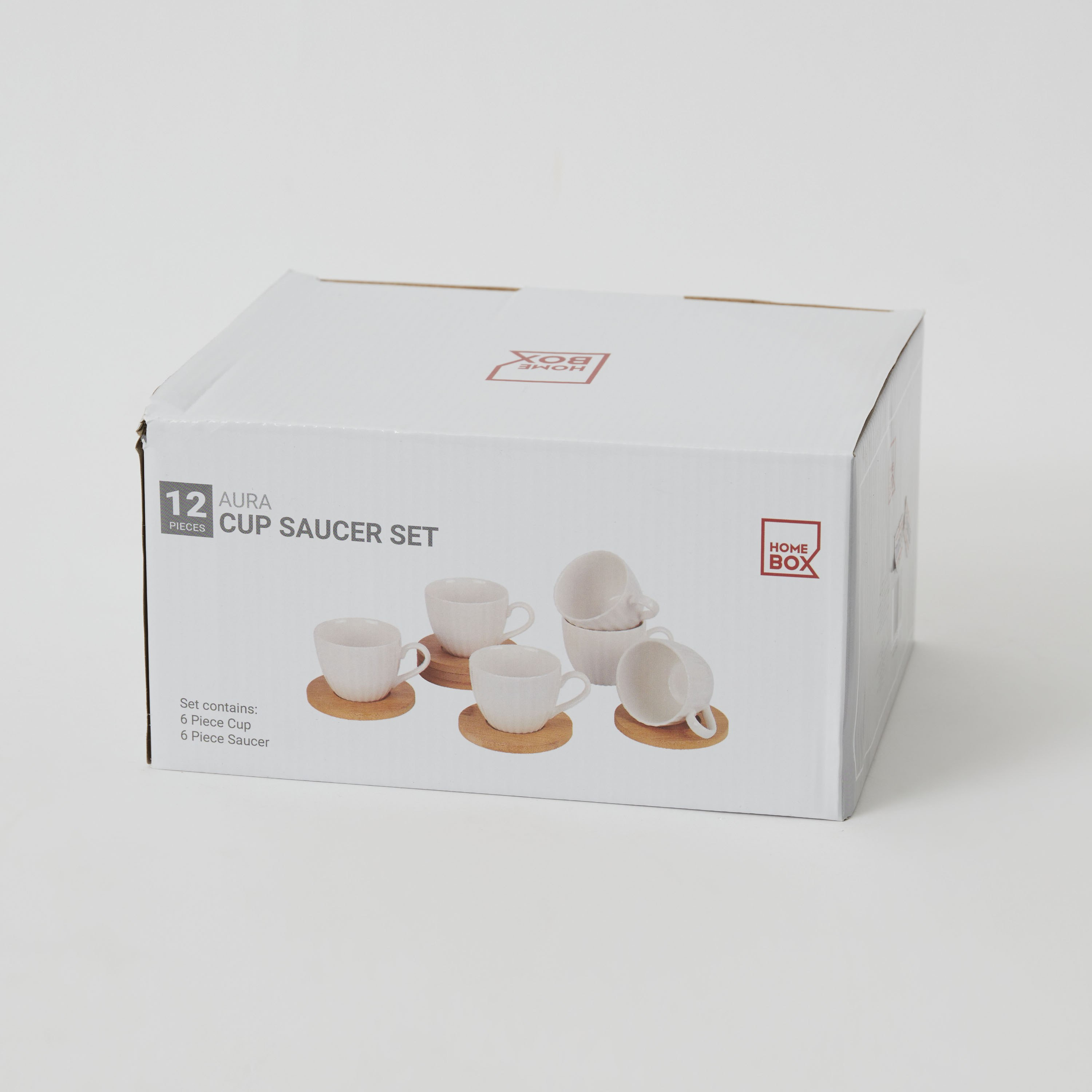 طقم فناجين وصحون 12 قطعة بنقوش - 190 مل-hbxhomeware-hbxkitchen-image-5